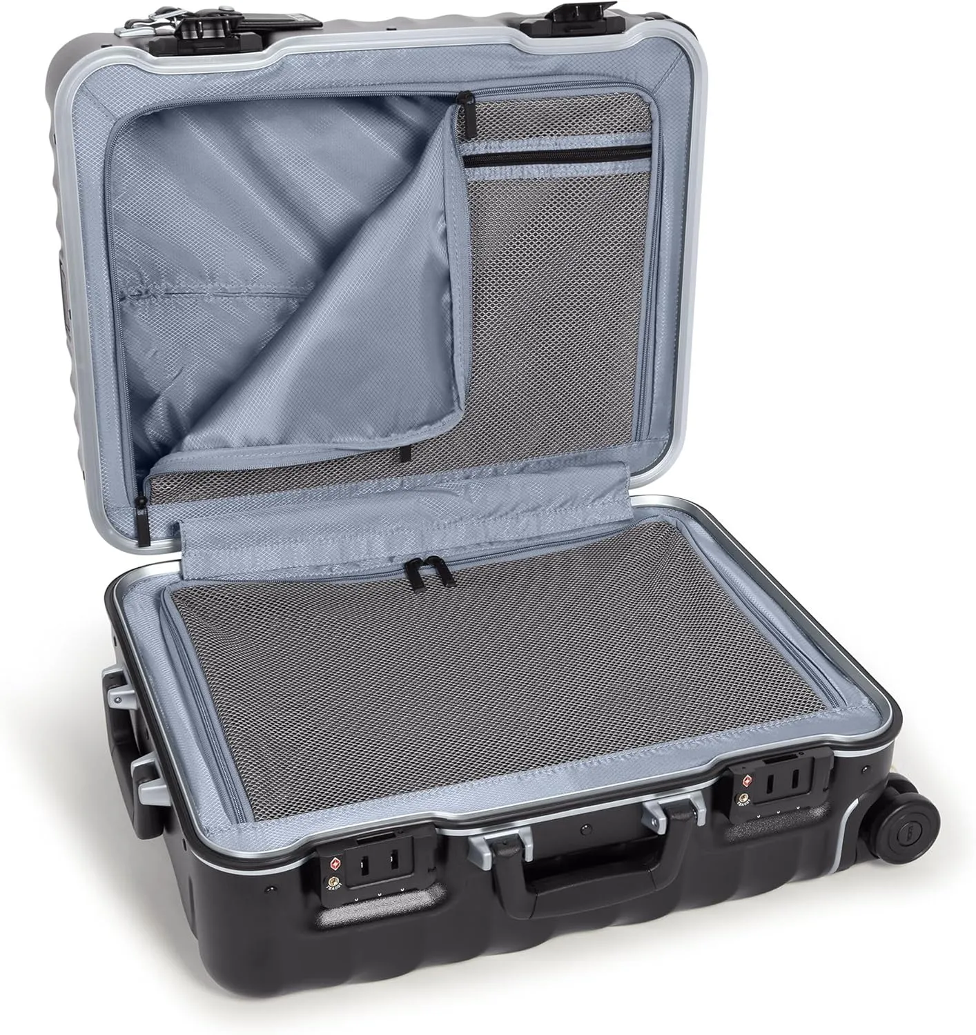 19 Degree Frame Continental 4 Wheeled Carry-On 55cm - Black Texture