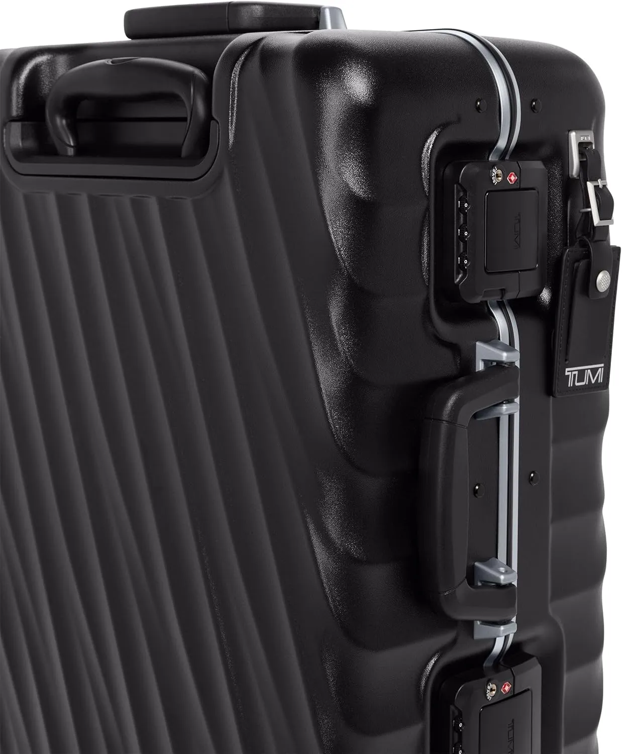 19 Degree Frame Continental 4 Wheeled Carry-On 55cm - Black Texture