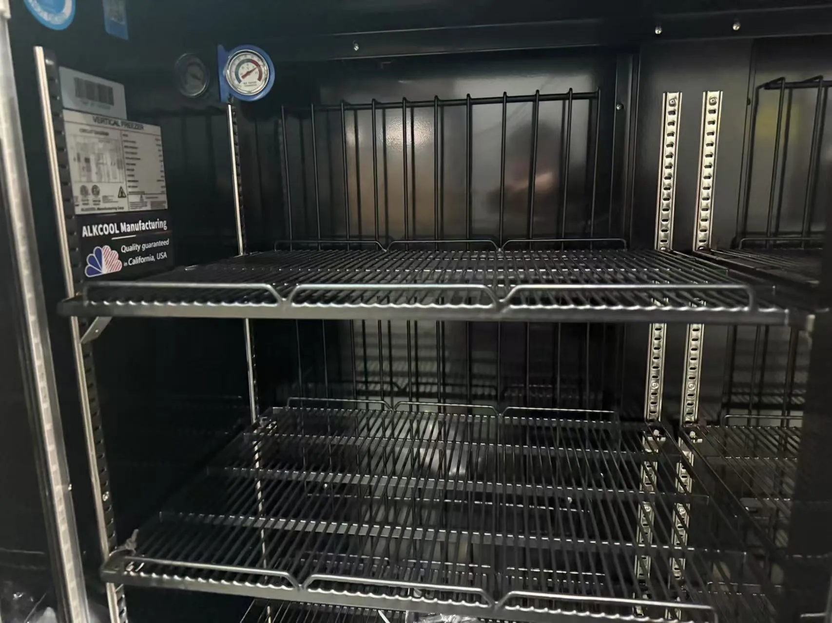 48'' Wide TWO SECTION GLASS DOOR FREEZER