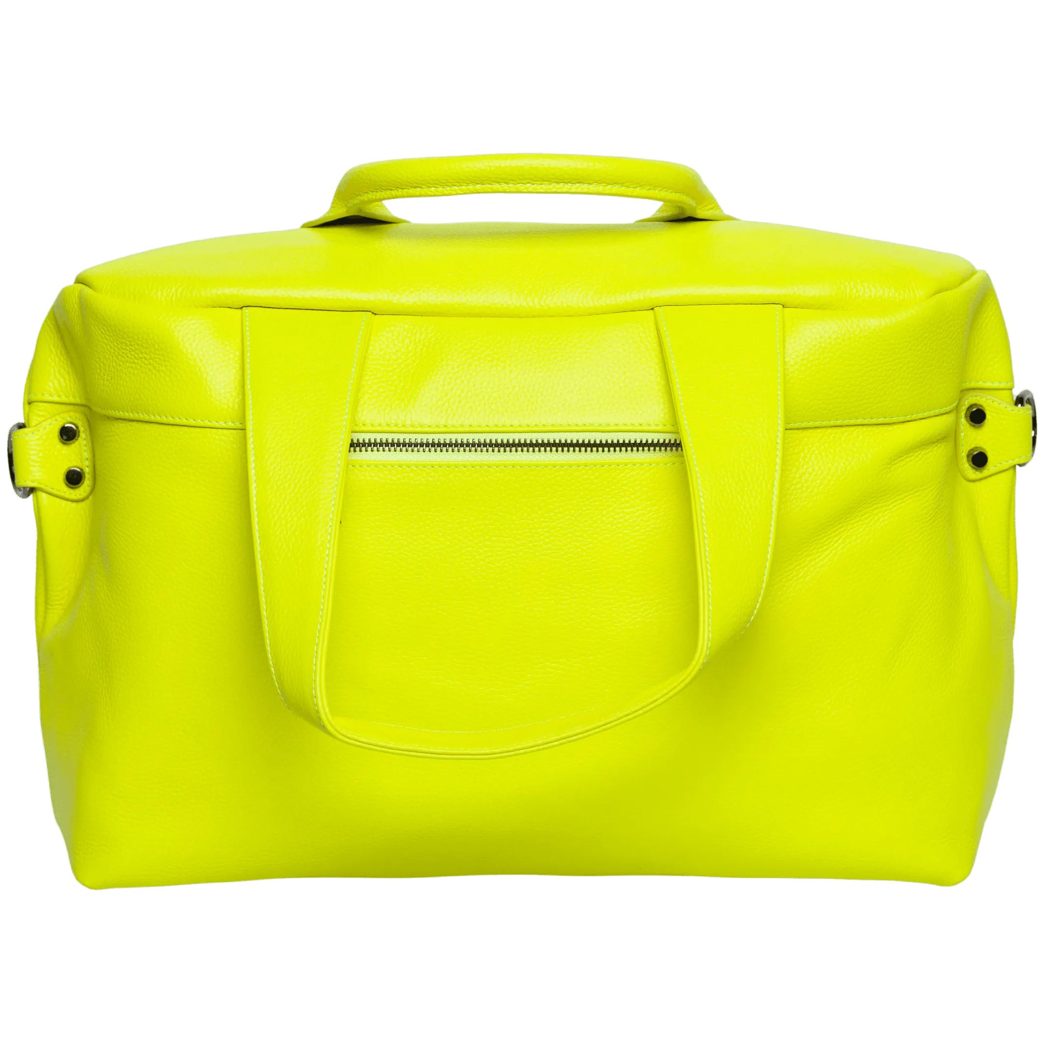 Alexel Jolie Large Italy Leather Zipper Bag, Grain Leather Shoulder Bag, Lady Fashion Bag Yellow, Travel Crossbody Bag, Gift for Her