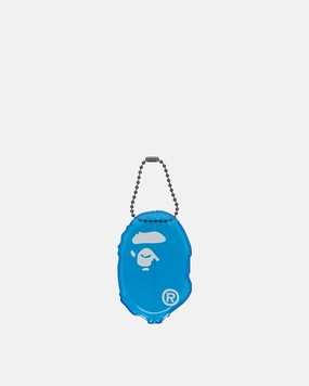 Ape Head Lame Coin Case Blue