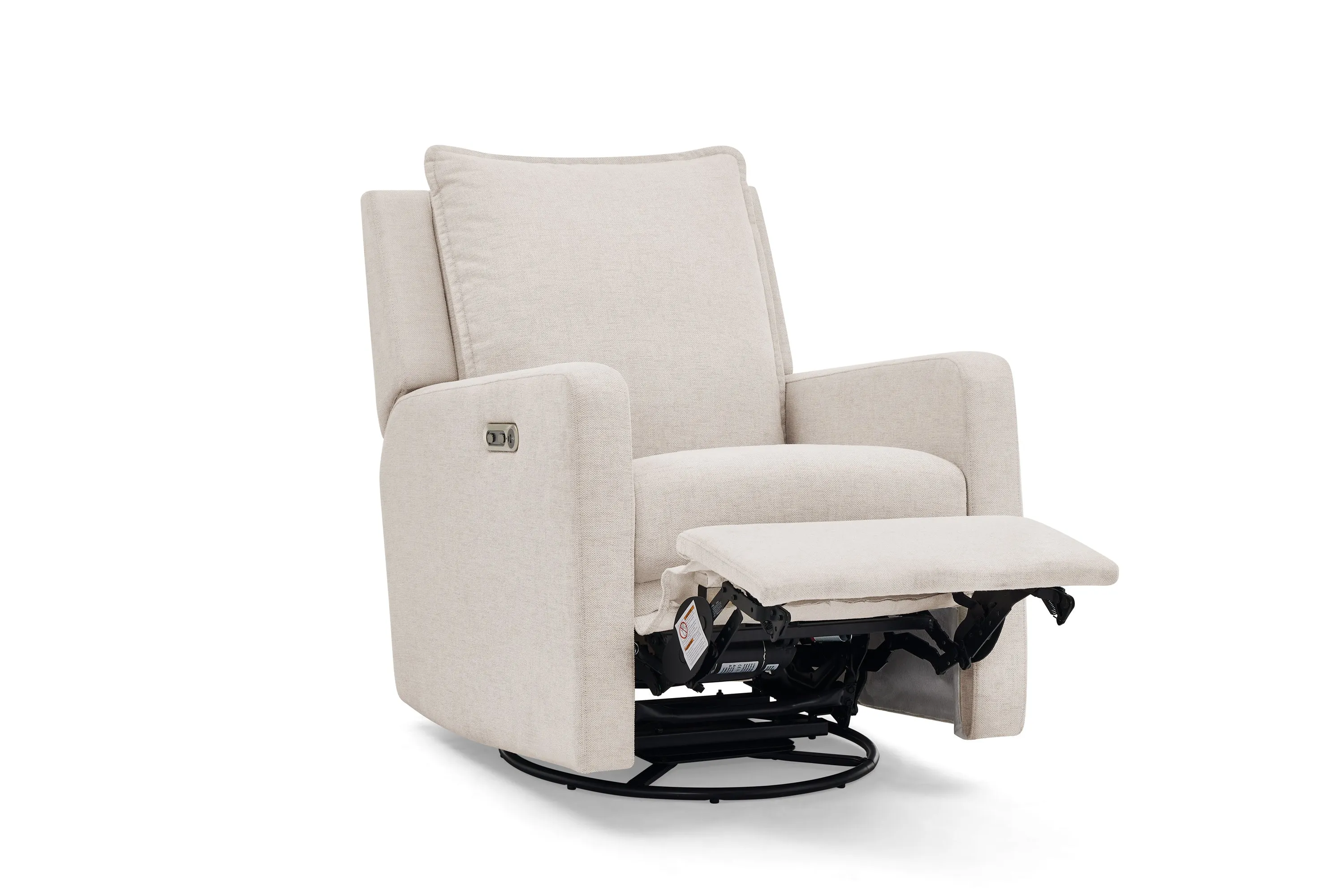 babyGap Harlowe Power Recliner with USB-A and Type-C Ports in Stain-Resistant Performance Fabric