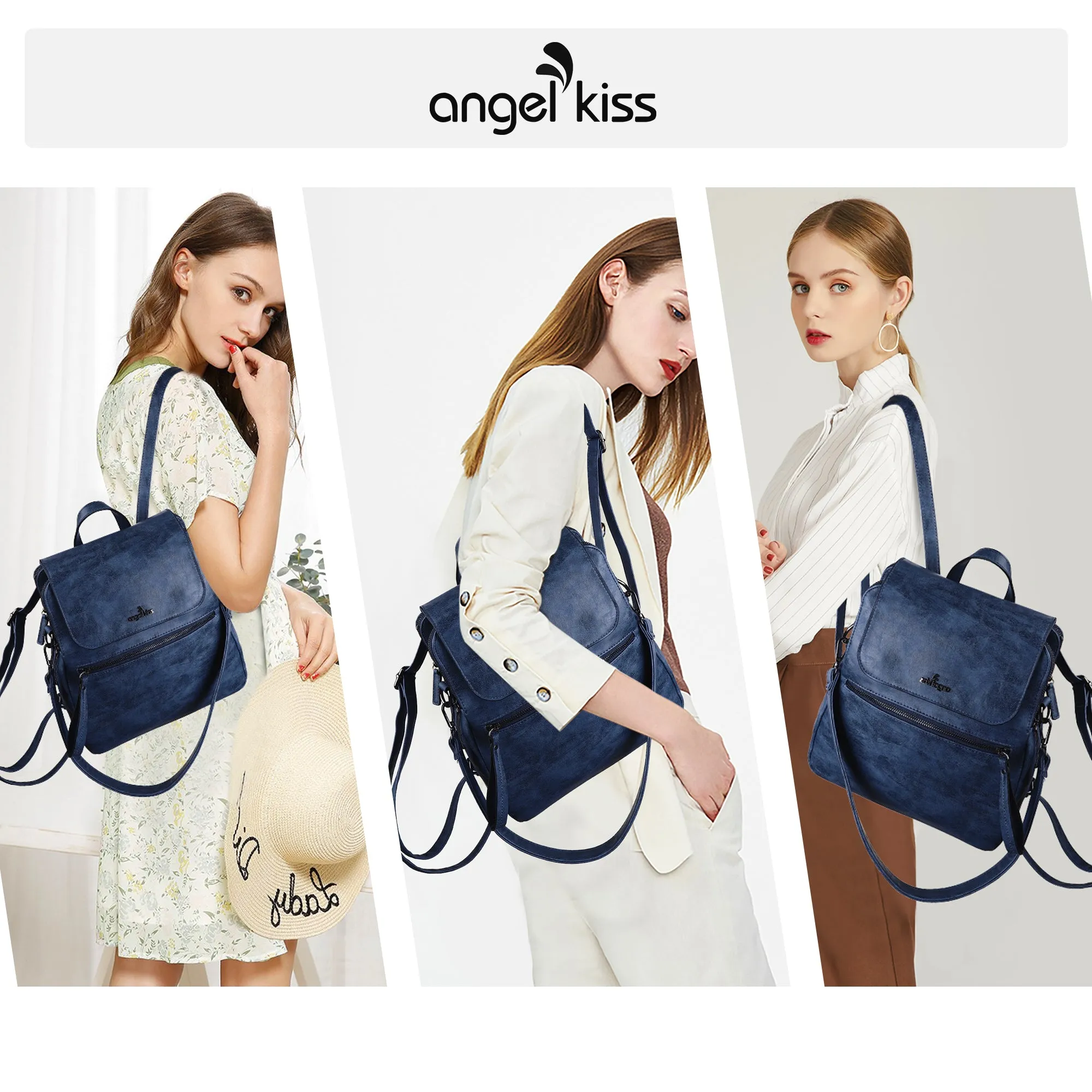 Backpack travel bag for women