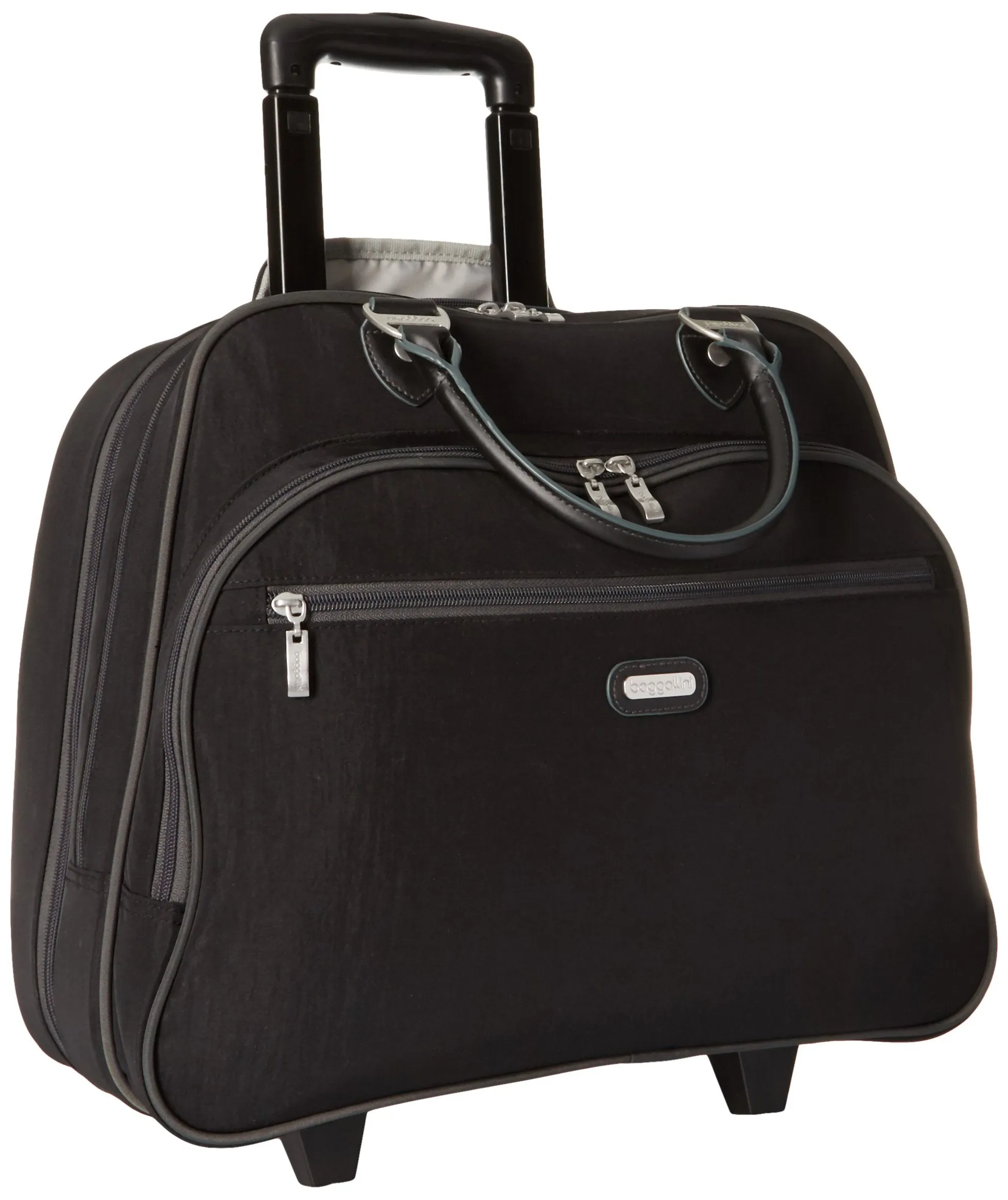 Baggallini Rolling Tote 2-Wheel Rollaboard Travel Carry-On