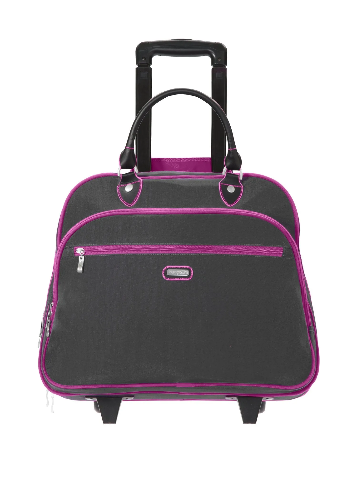 Baggallini Rolling Tote 2-Wheel Rollaboard Travel Carry-On