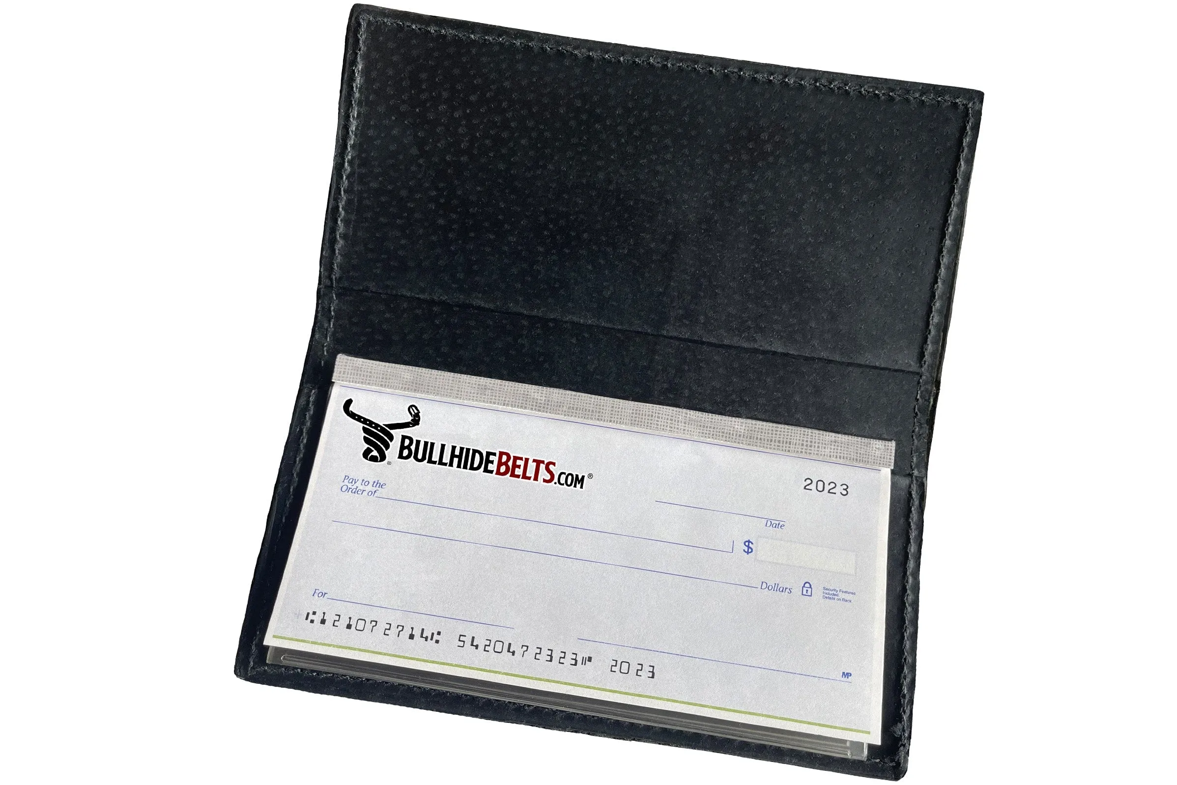 Black Elephant Checkbook Cover