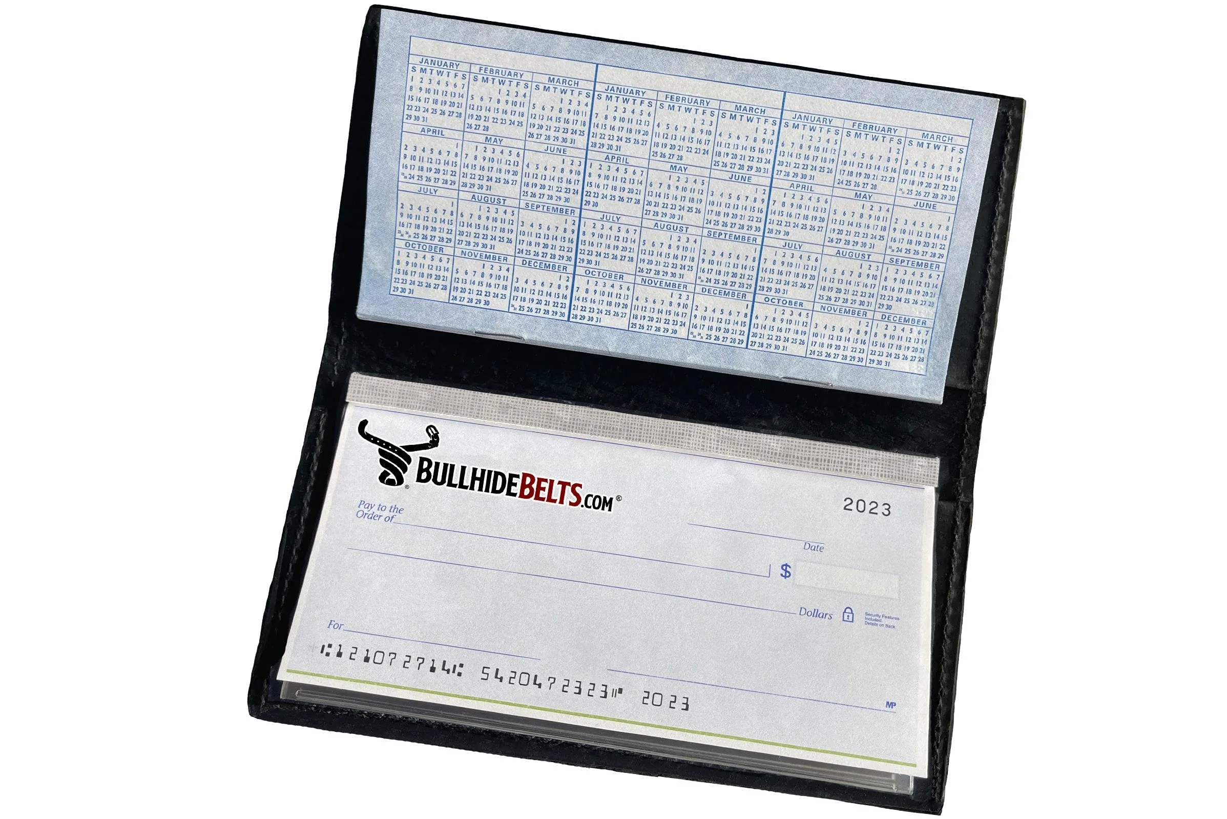 Black Elephant Checkbook Cover