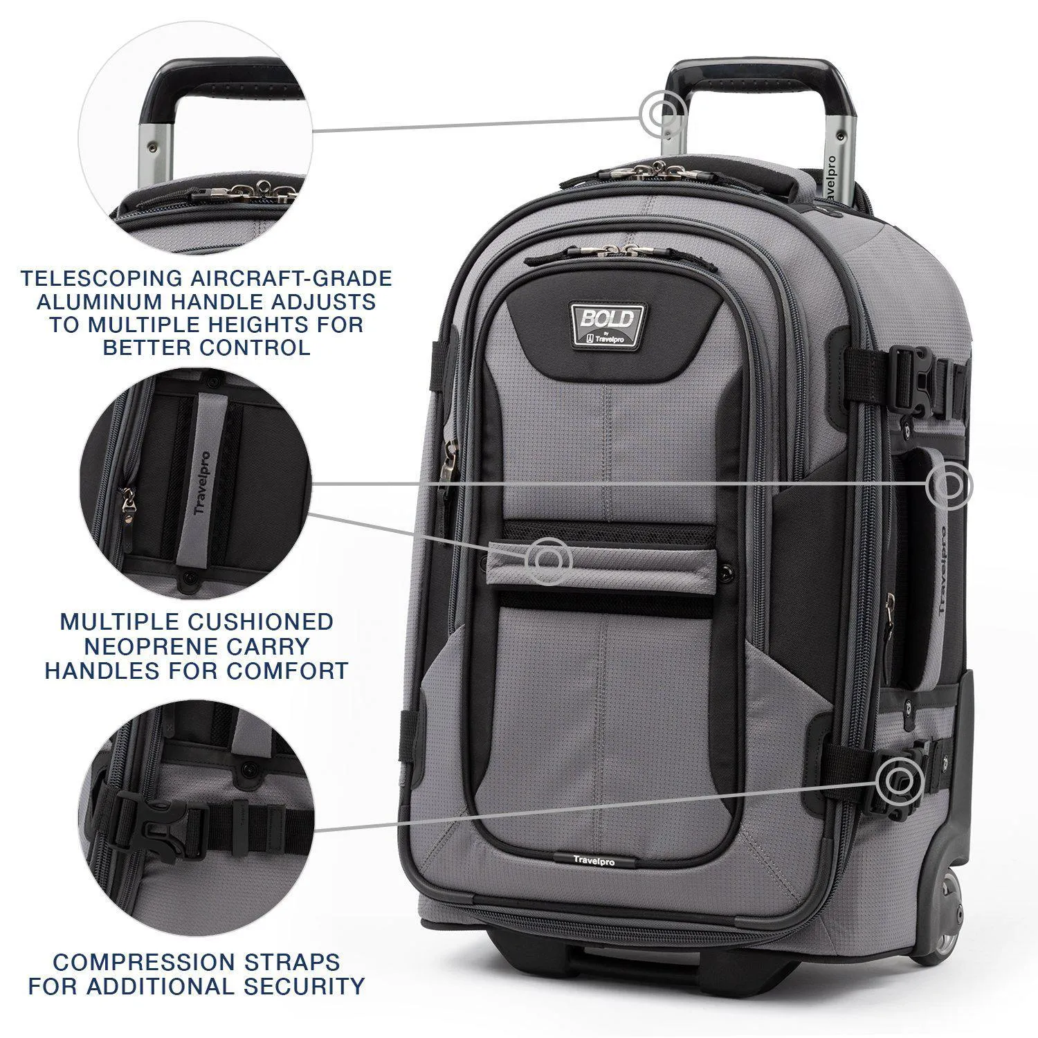 Bold by Travelpro 22" Expandable Rollaboard (2-Wheeled)