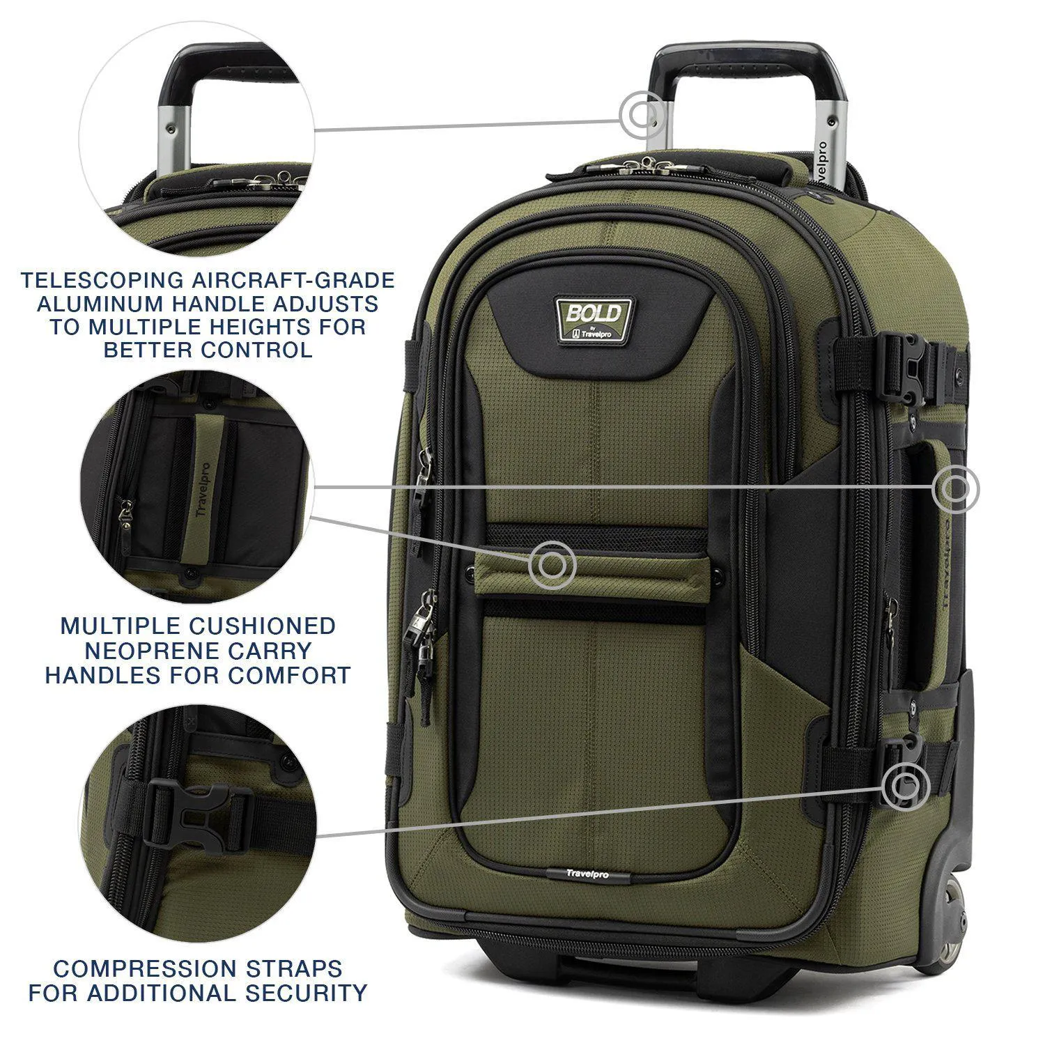 Bold by Travelpro 22" Expandable Rollaboard (2-Wheeled)