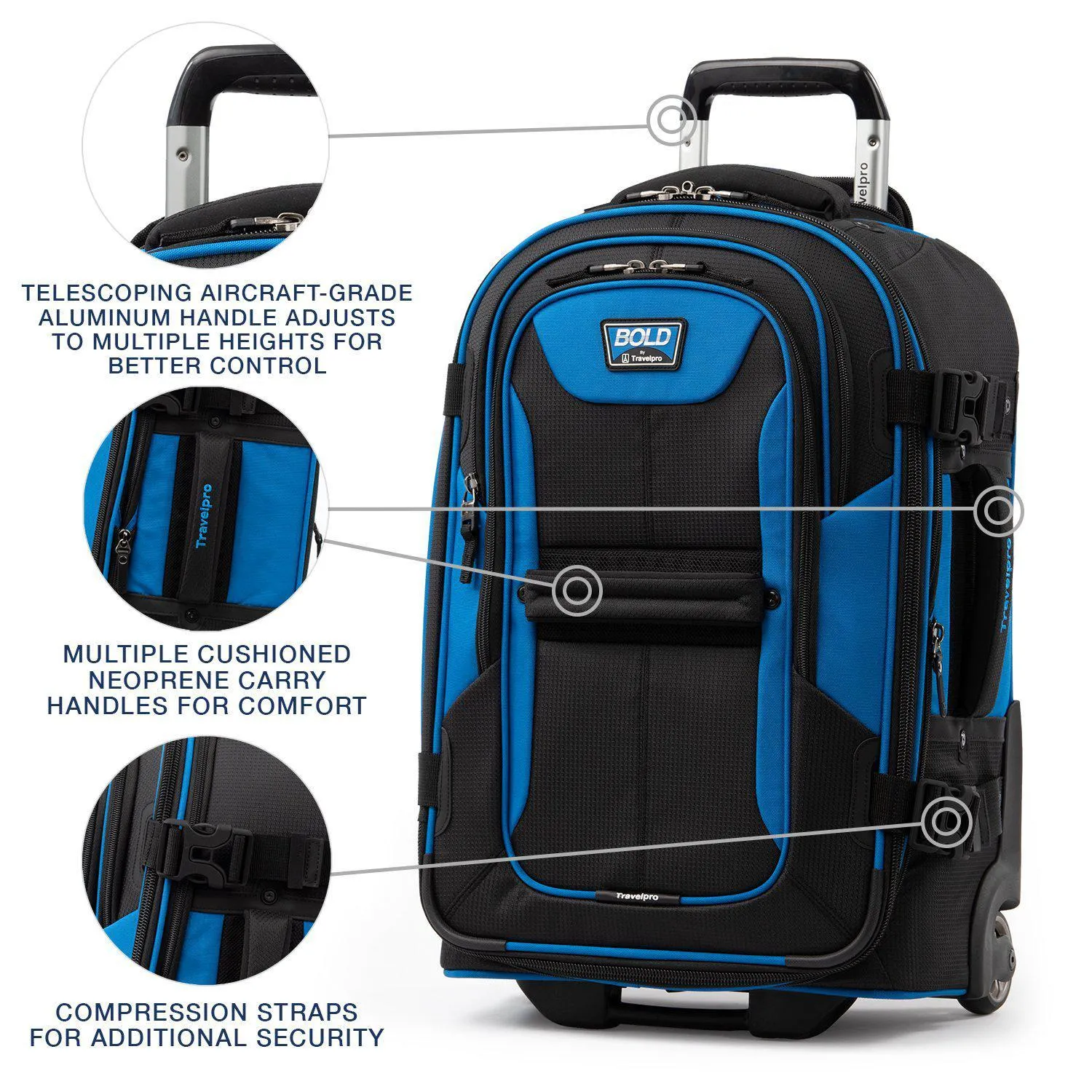 Bold by Travelpro 22" Expandable Rollaboard (2-Wheeled)