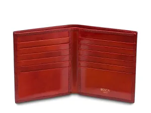 Bosca 12 Pocket Leather Wallet