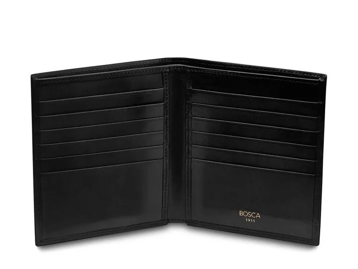 Bosca 12 Pocket Leather Wallet