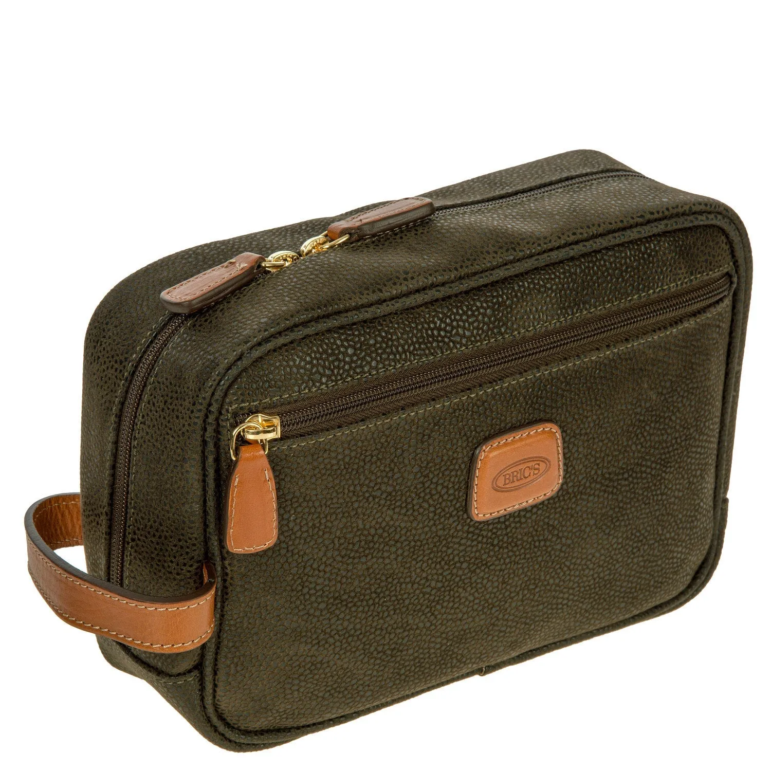 Bric's Life Shaving Case Olive