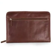 Classico Leather 3 Way Zippered Portfolio