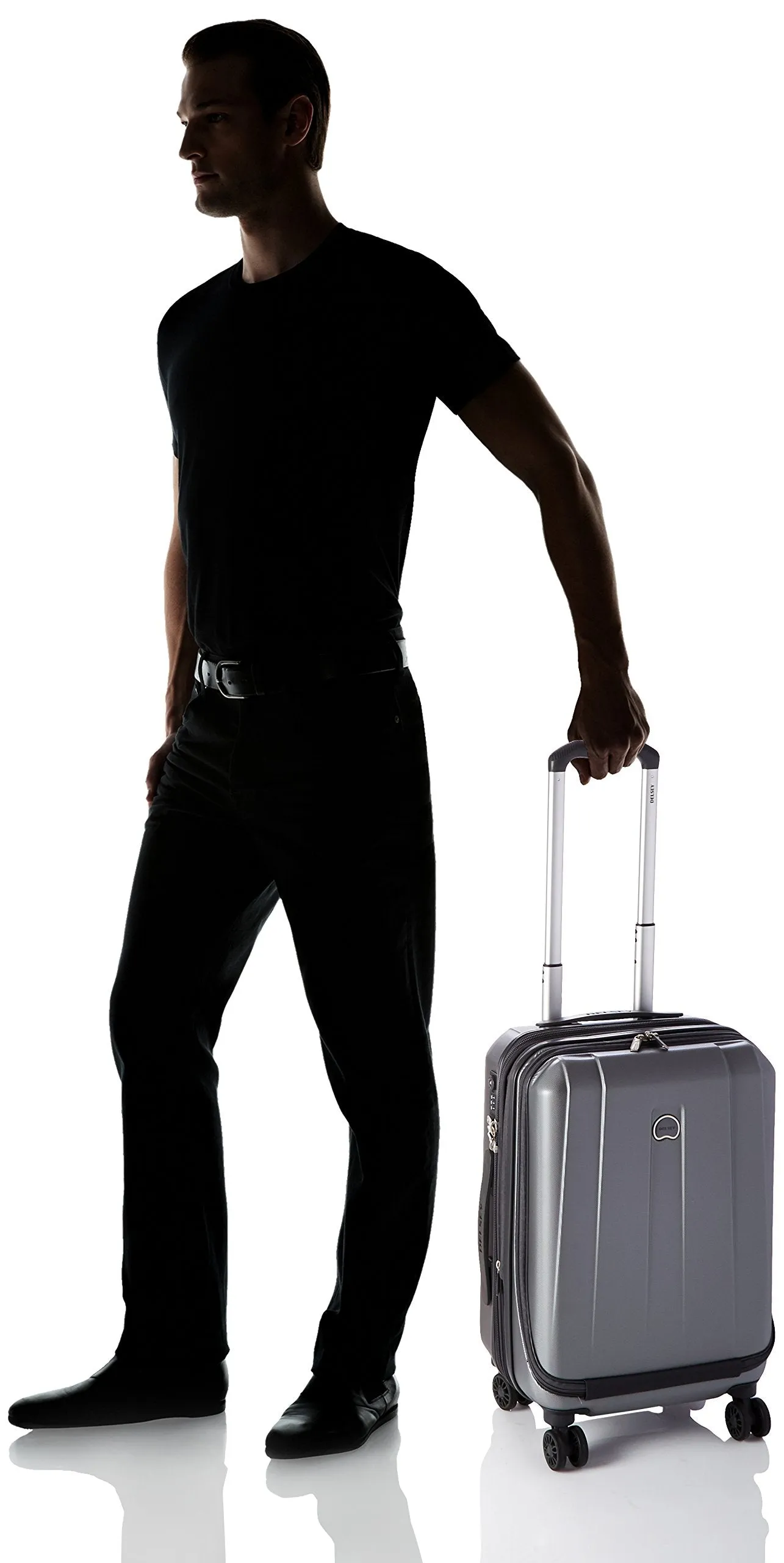 DELSEY Paris Helium Shadow 3.0 19" 4-Wheel International Carry-On Luggage