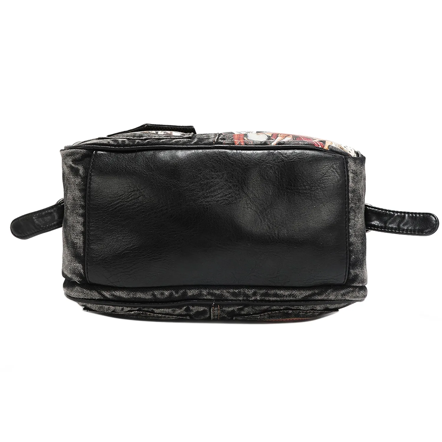 DENIM SISTERS SECRET DOME HANDBAG