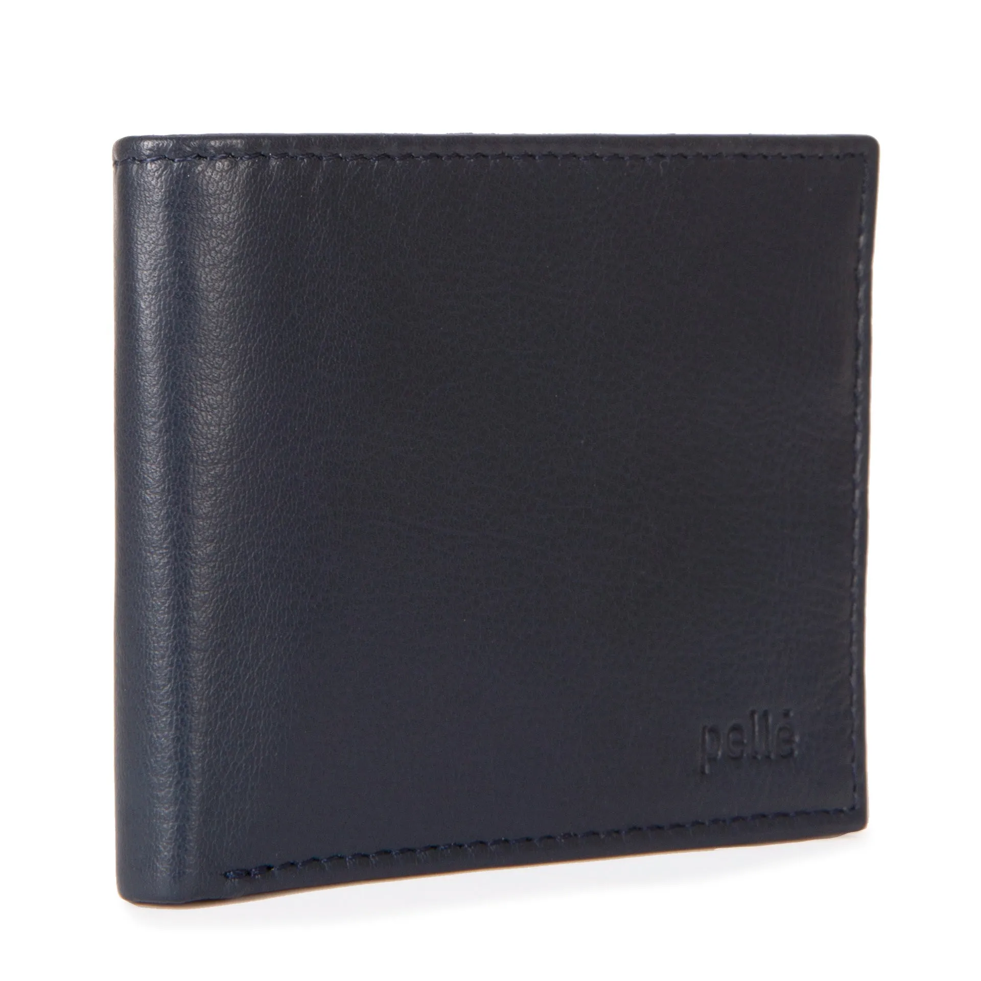 FINAL SALE Leather Slim Fold RFID Wallet