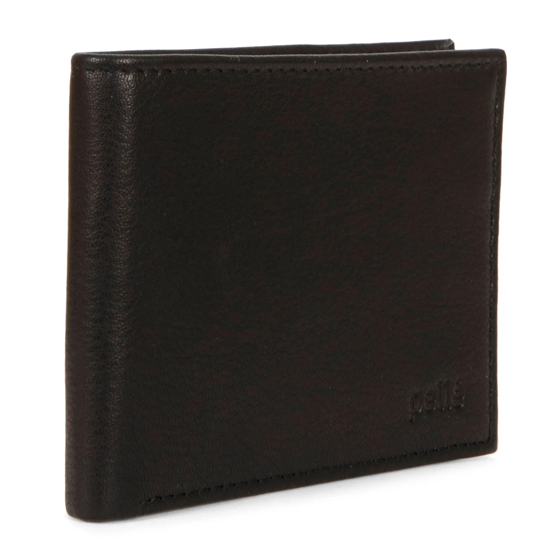 FINAL SALE Leather Slim Fold RFID Wallet