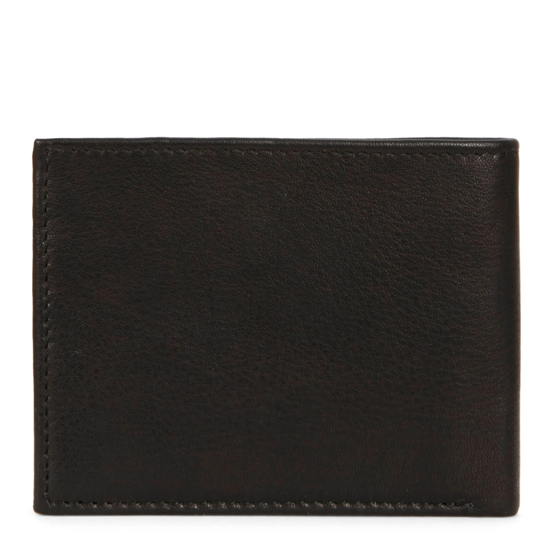 FINAL SALE Leather Slim Fold RFID Wallet