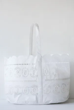 khadi & co large lace tote