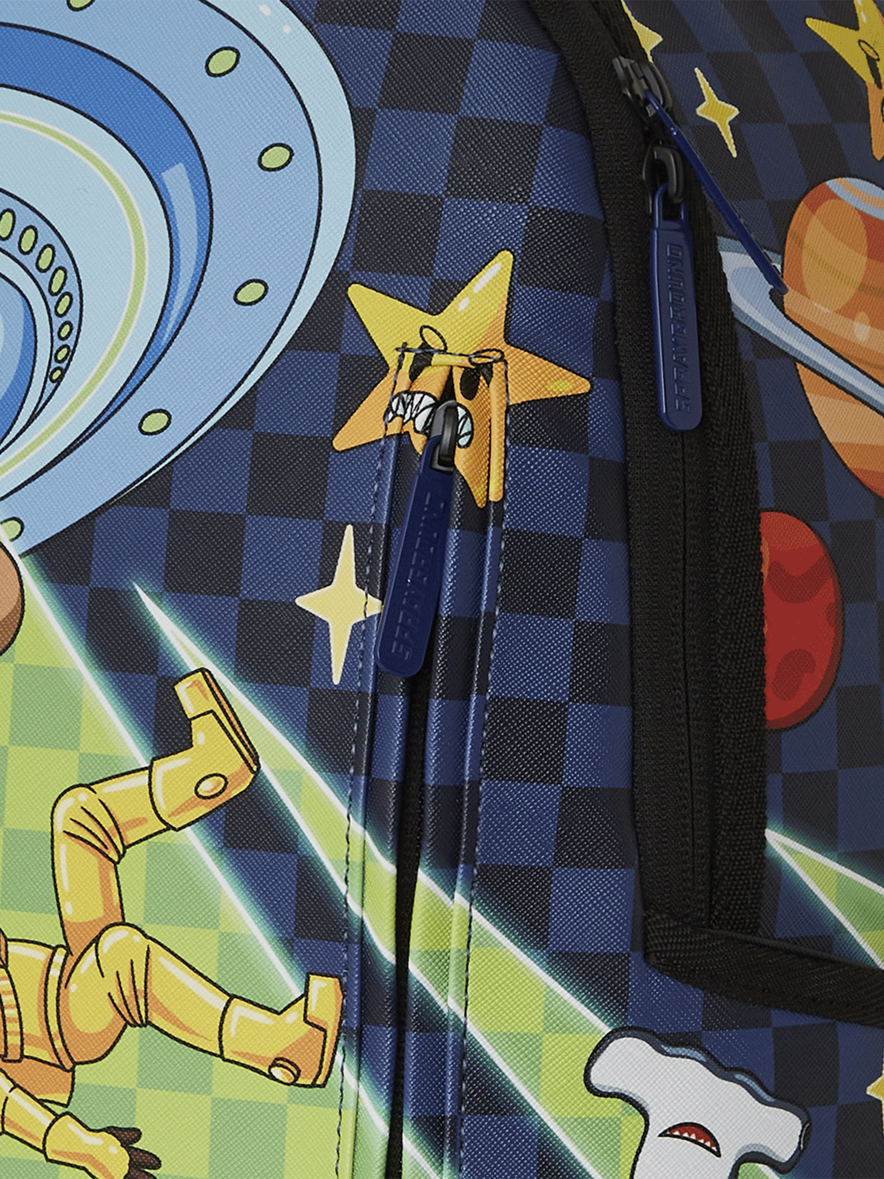 Kids Space Warped Backpack in Blue (46cm)
