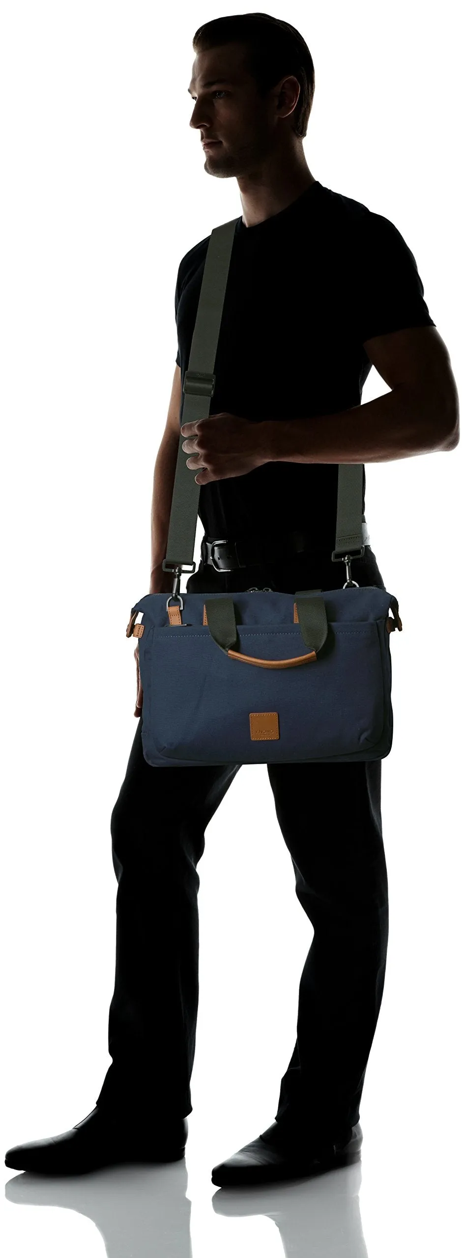 Knomo London Fulham Blake Slim Briefcase 14"