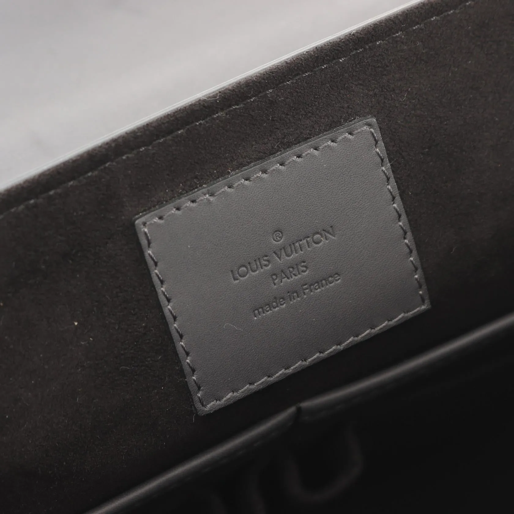 Louis Vuitton Leather Cartable Briefcase