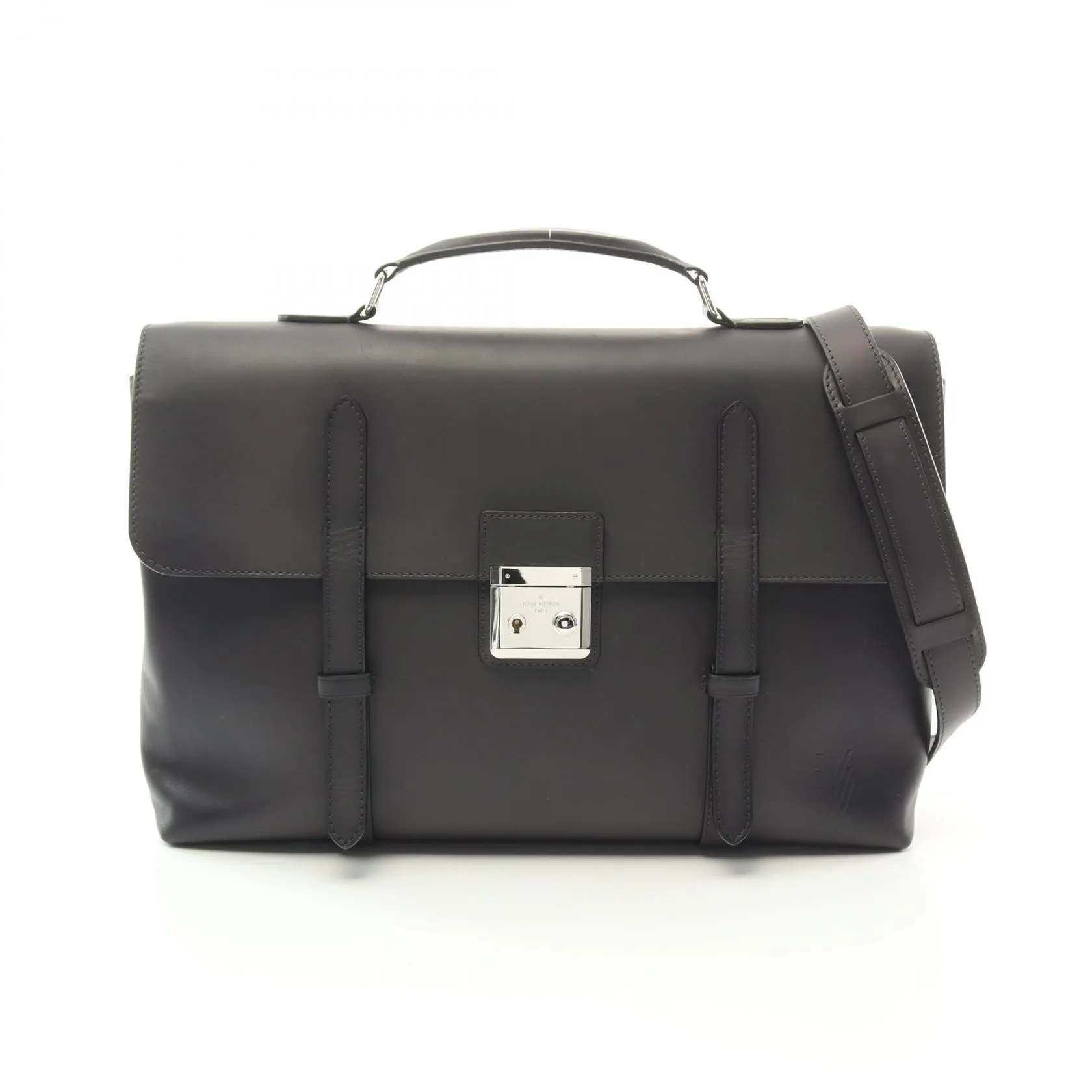 Louis Vuitton Leather Cartable Briefcase