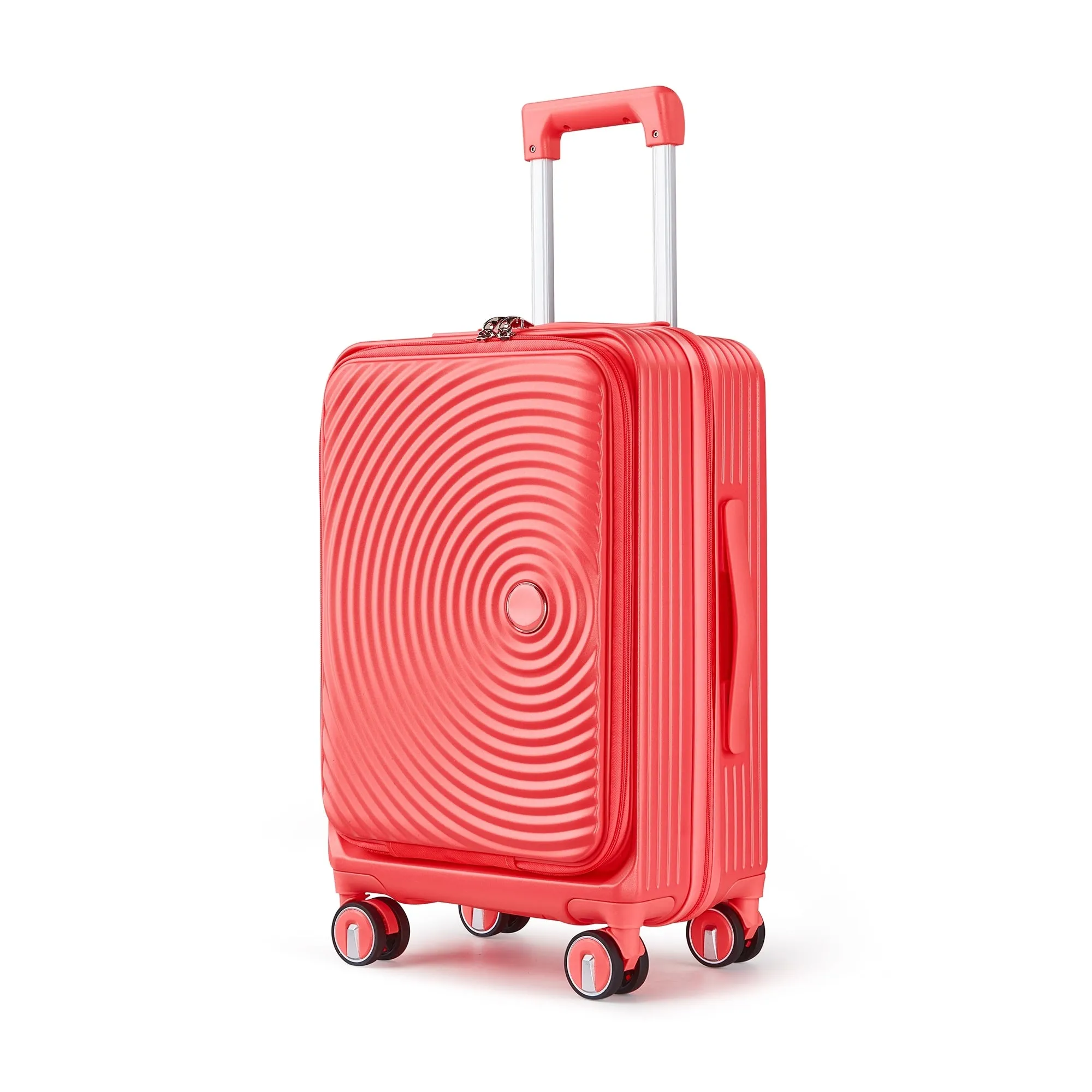Luggage Sets 3 Piece(20/24/28), Expandable Carry On Luggage with TSA Lock, Front Pocket and Spinner Wheels