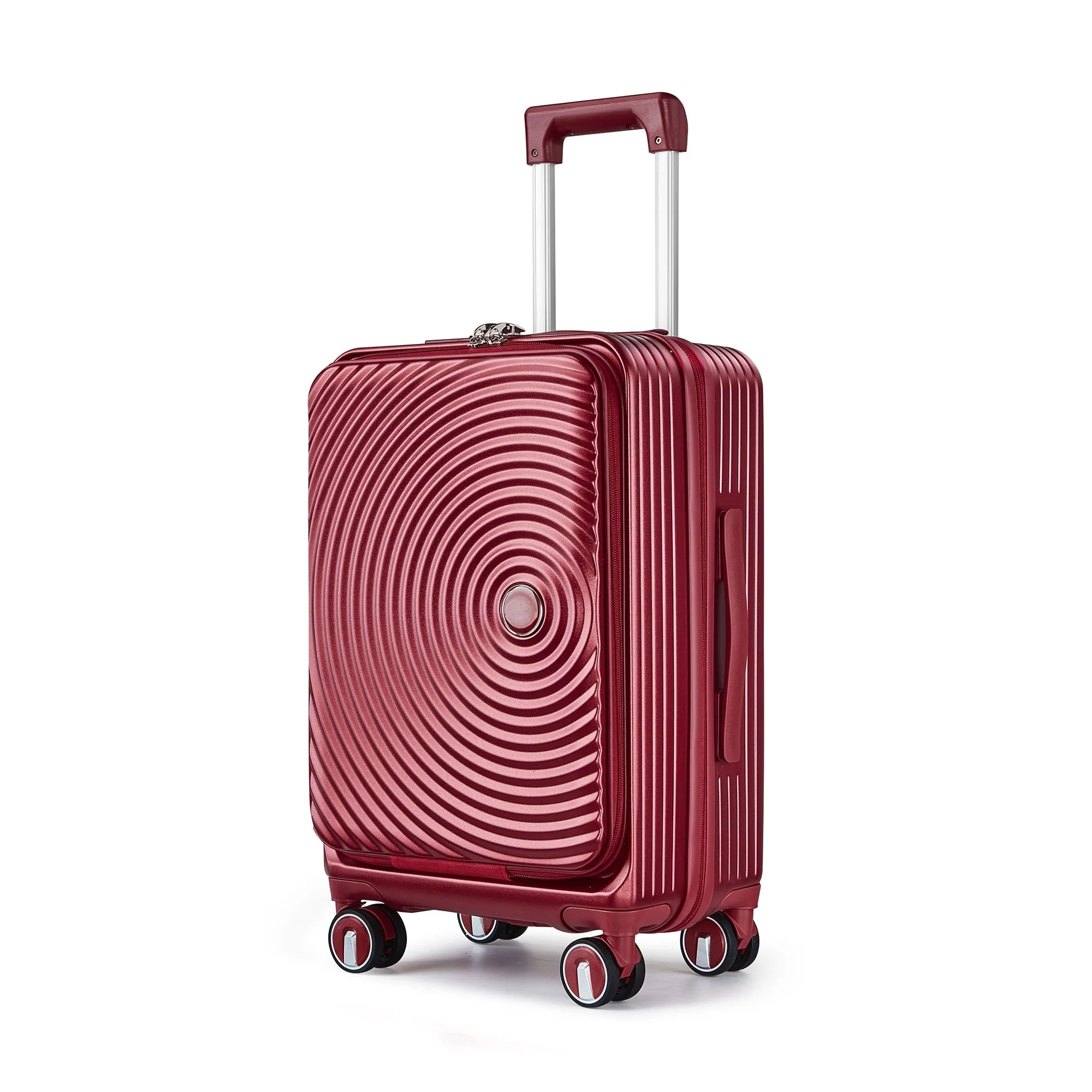 Luggage Sets 3 Piece(20/24/28), Expandable Carry On Luggage with TSA Lock, Front Pocket and Spinner Wheels