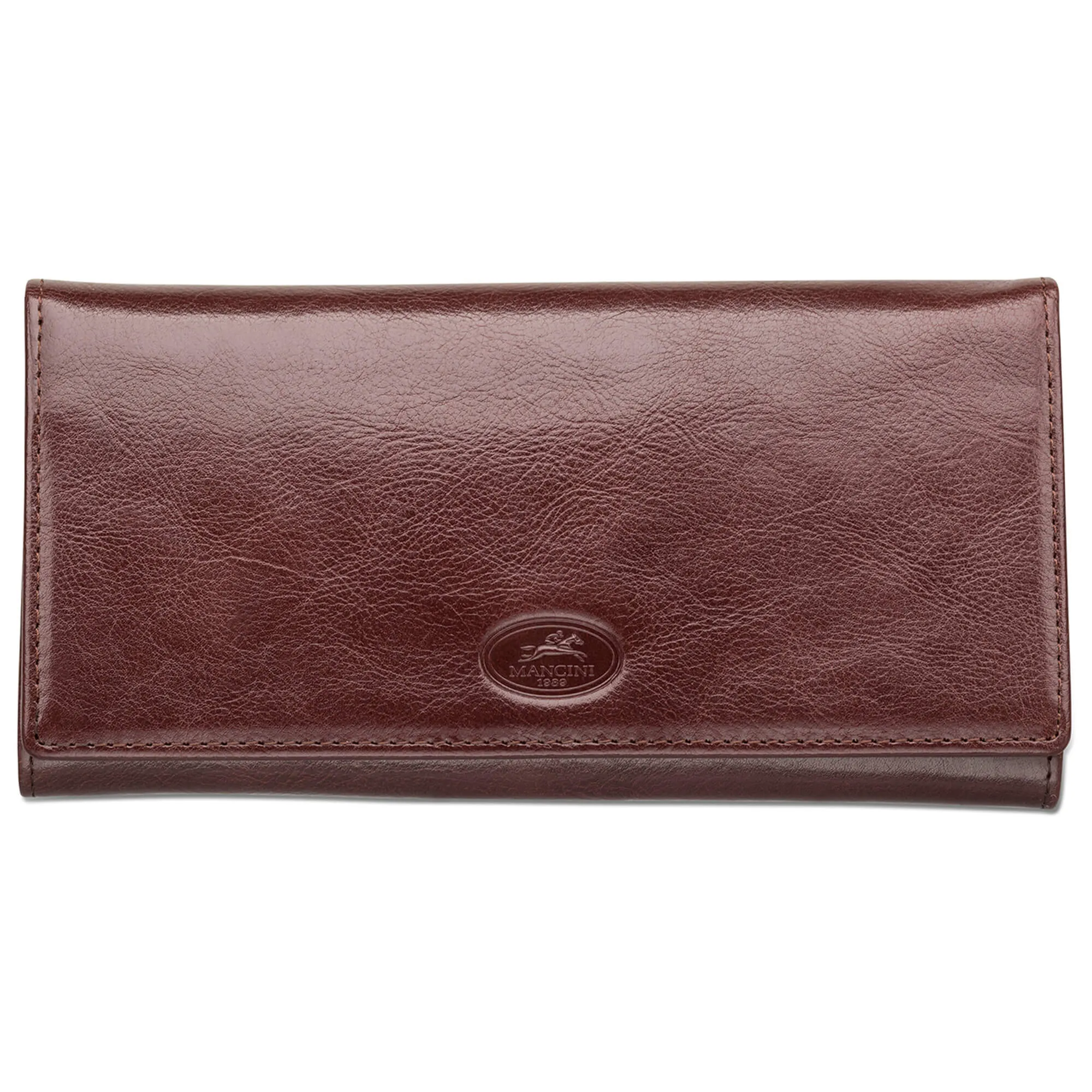 Mancini Ladies' RFID Secure Trifold Wallet