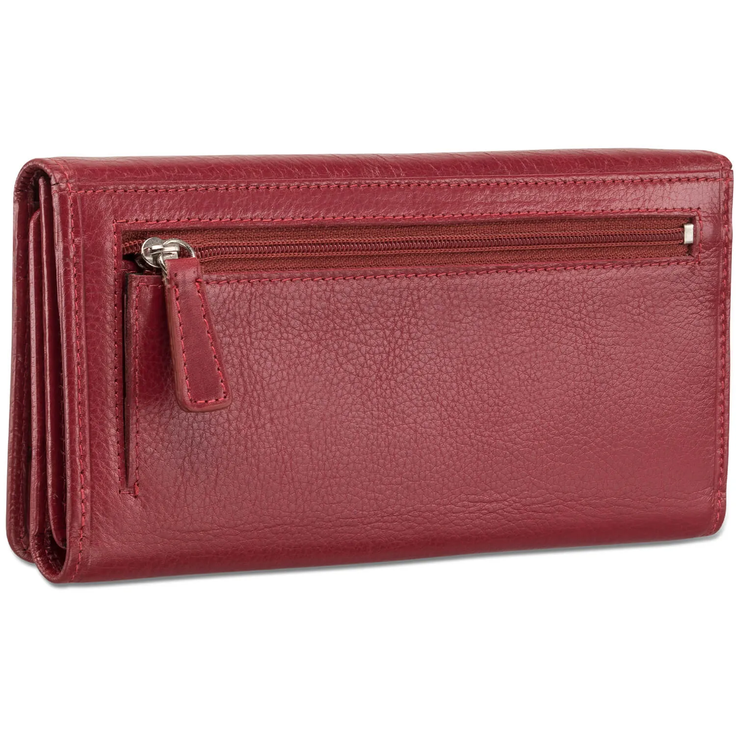 Mancini Ladies' RFID Secure Trifold Wallet