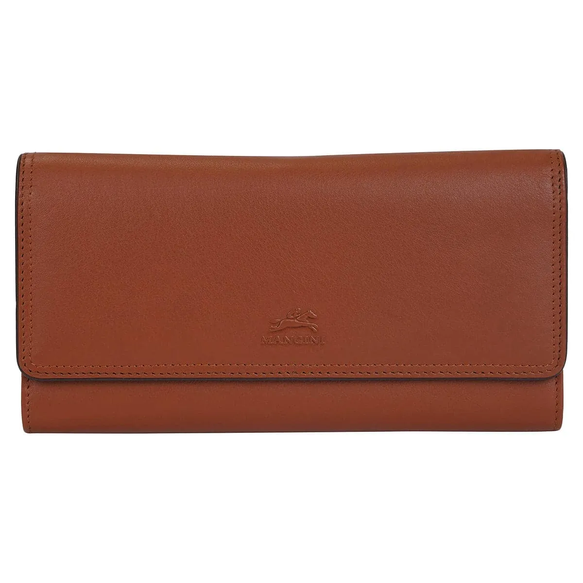 Mancini Sonoma Women's Leather Quad fold Wallet with Enhanced RFID Protection