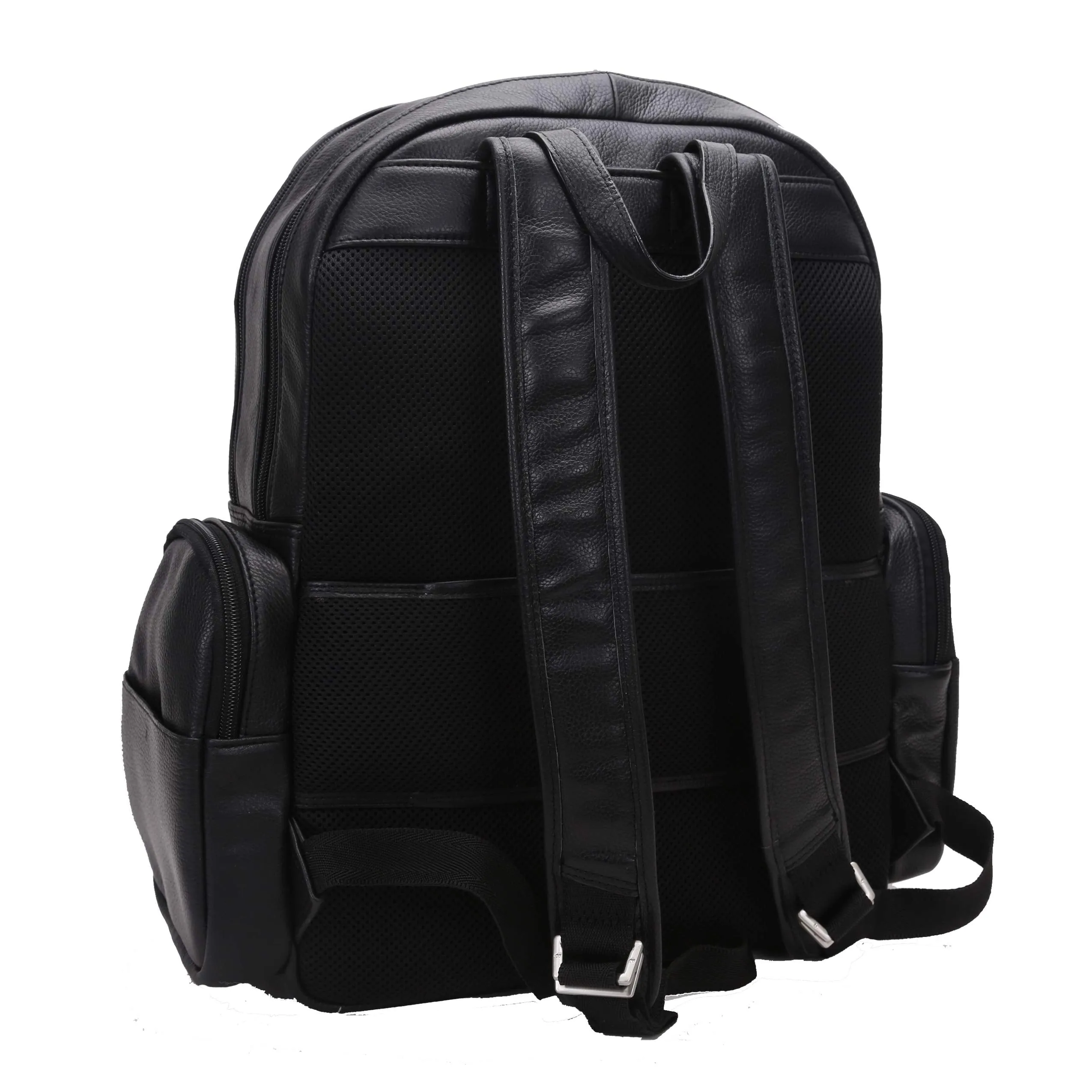 McKlein USA Cumberland 15" Leather Dual Compartment Laptop Backpack