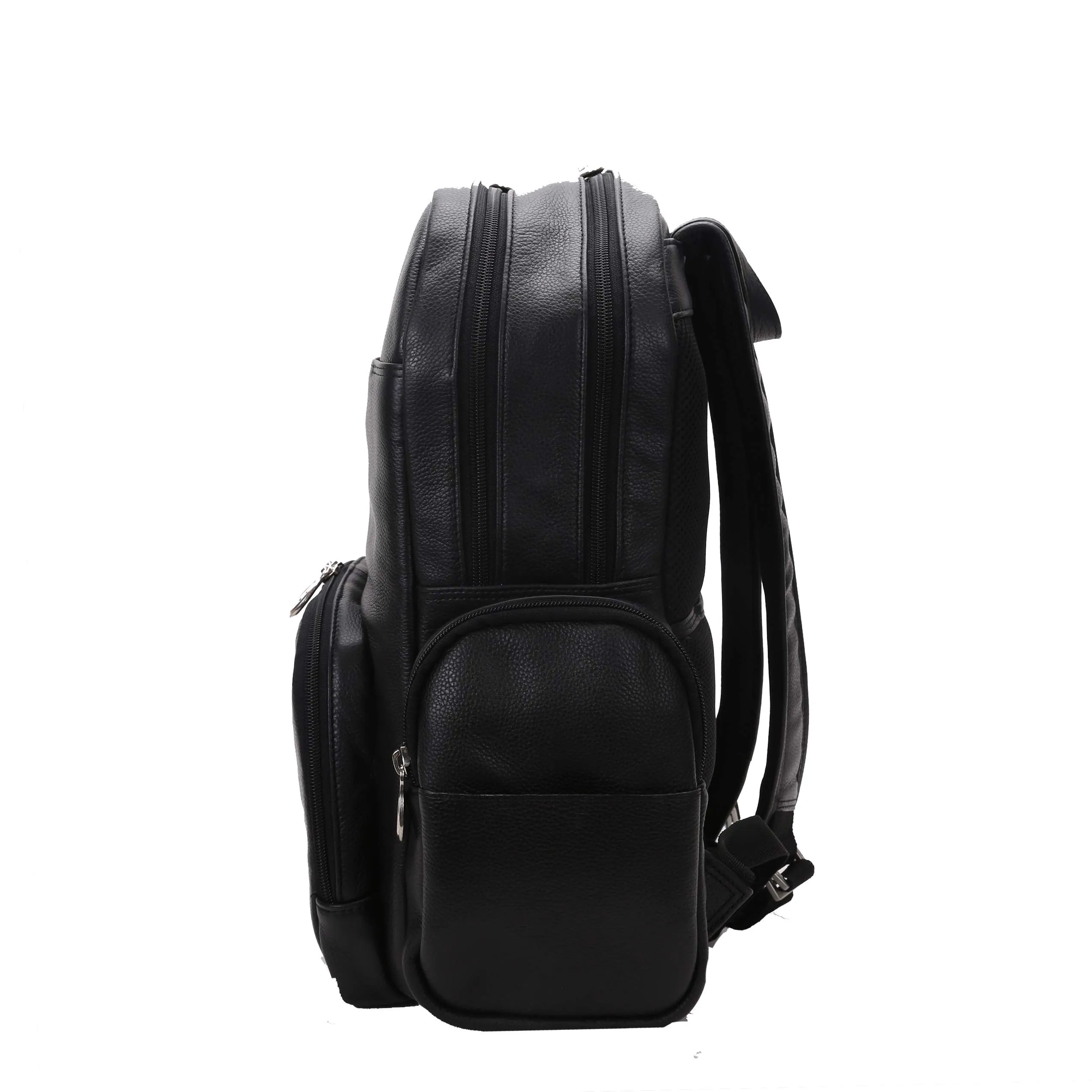 McKlein USA Cumberland 15" Leather Dual Compartment Laptop Backpack