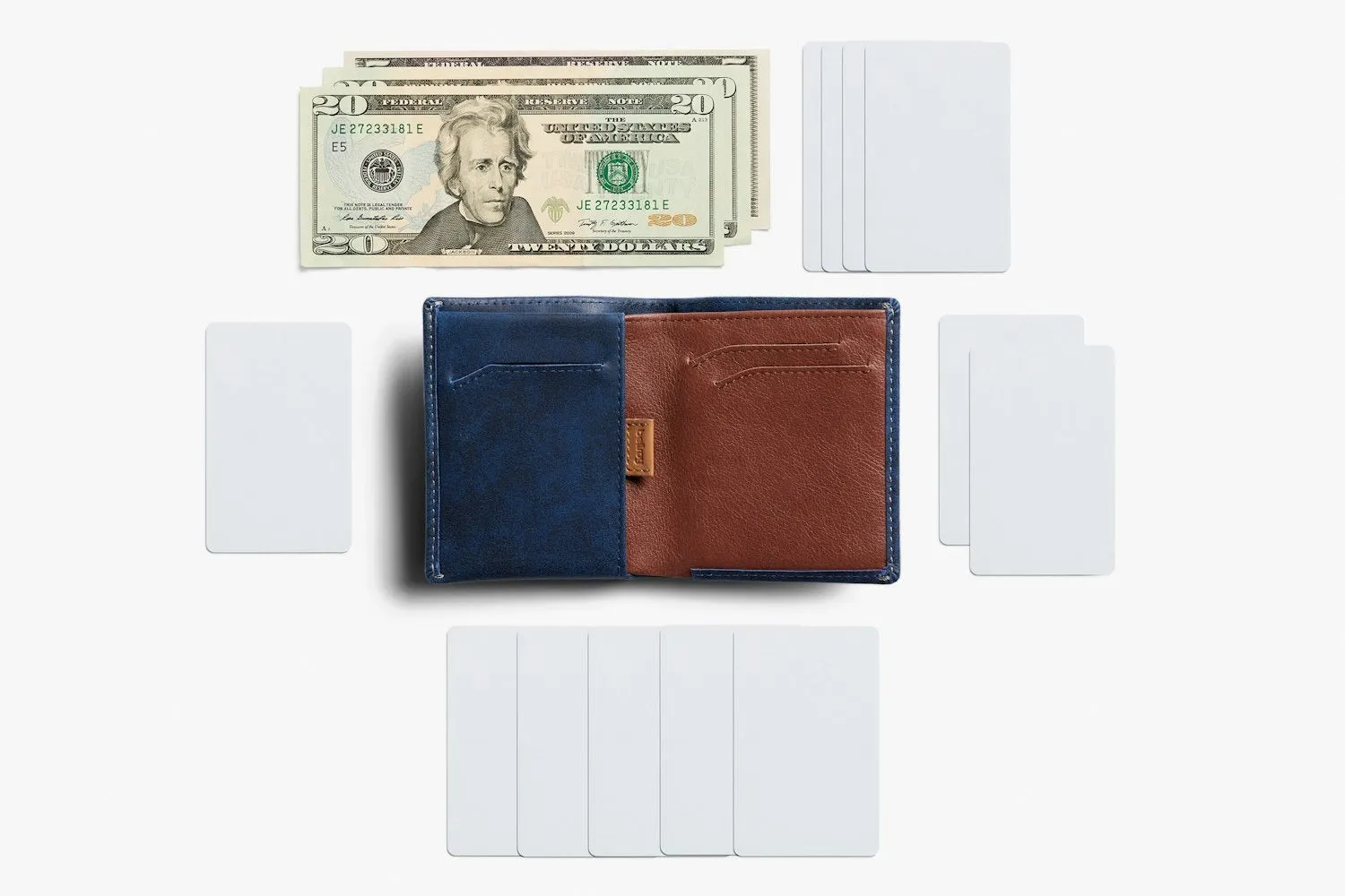 Note Sleeve Wallet - Ocean