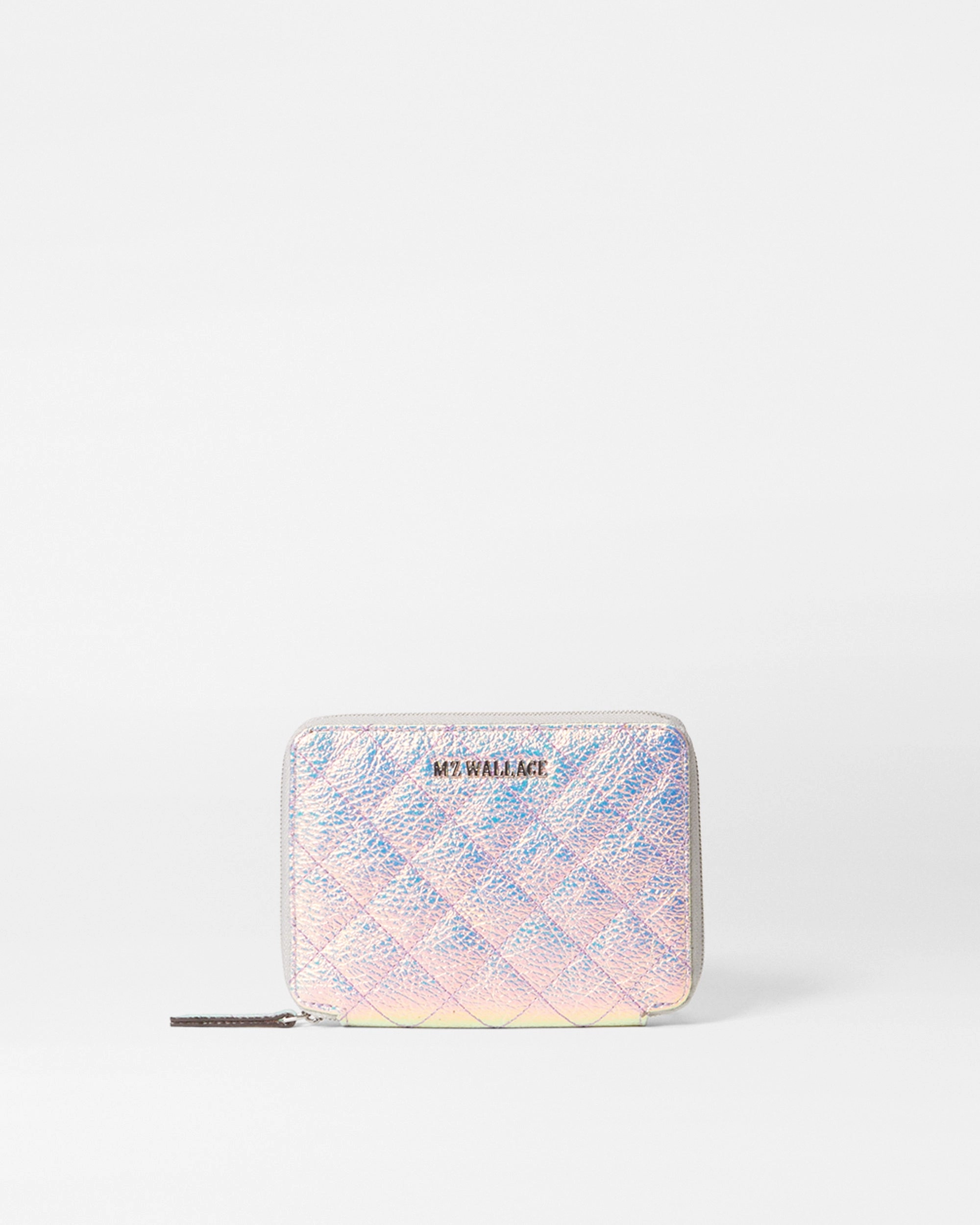 Opal Leather Passport Organizer