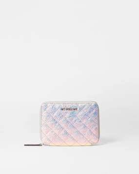 Opal Leather Passport Organizer