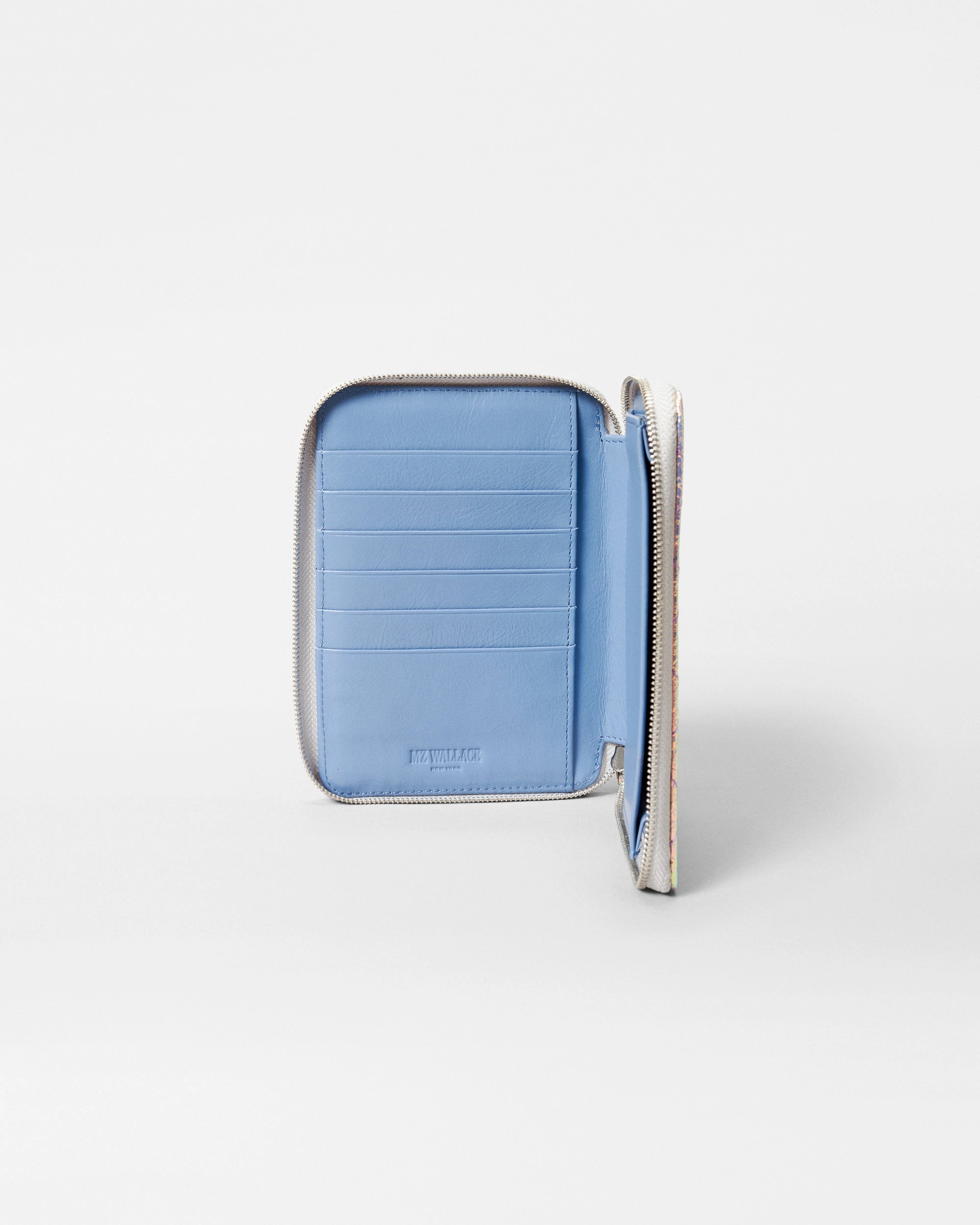 Opal Leather Passport Organizer