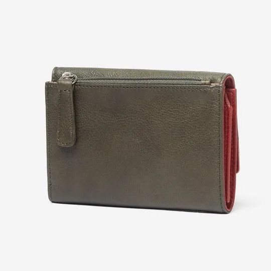 Osgoode Marley RFID 5" Leather Flap Wallet 1404