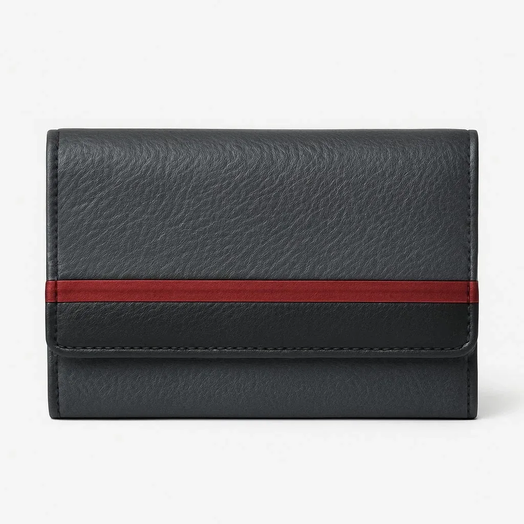 Osgoode Marley RFID 5" Leather Flap Wallet 1404