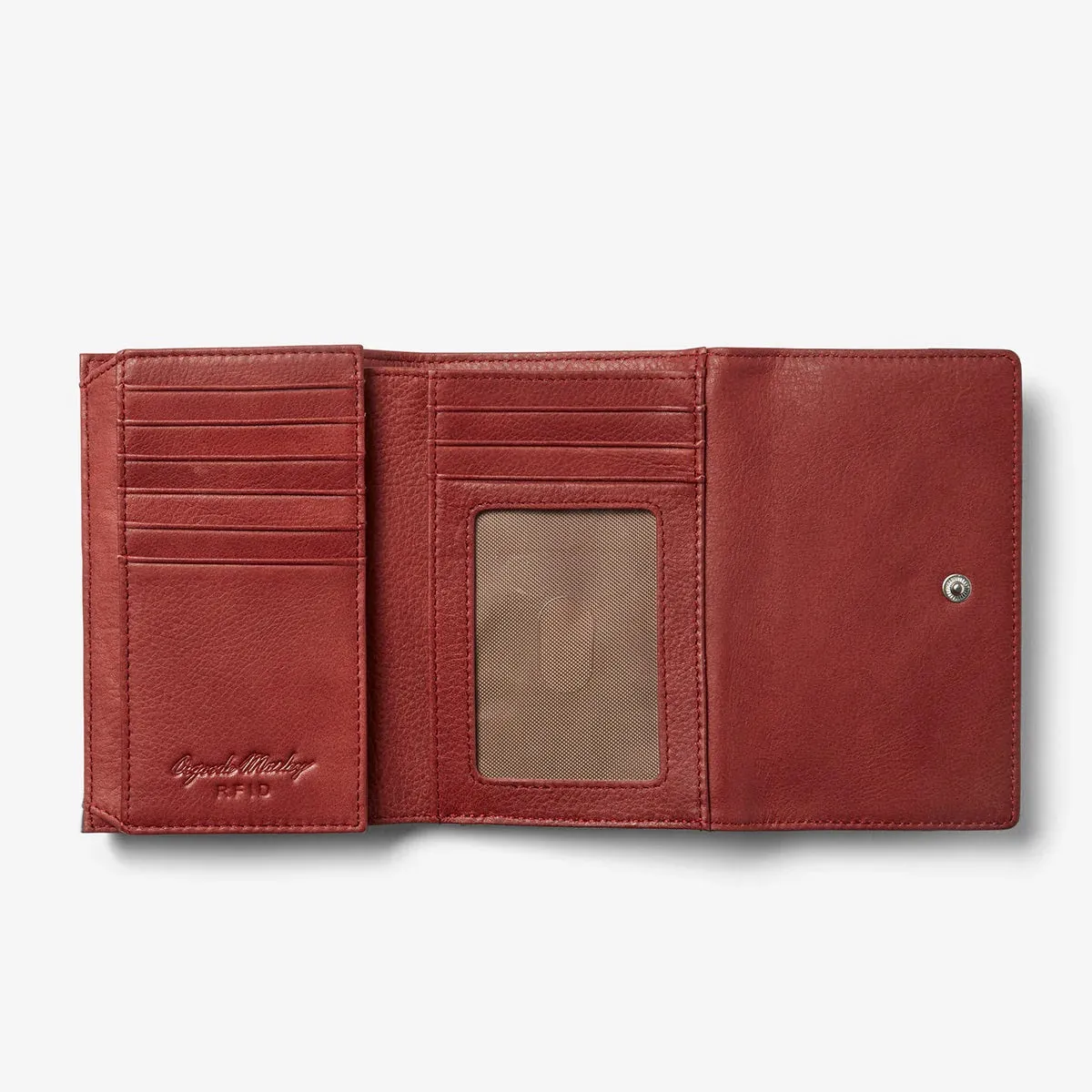 Osgoode Marley RFID 5" Leather Flap Wallet 1404