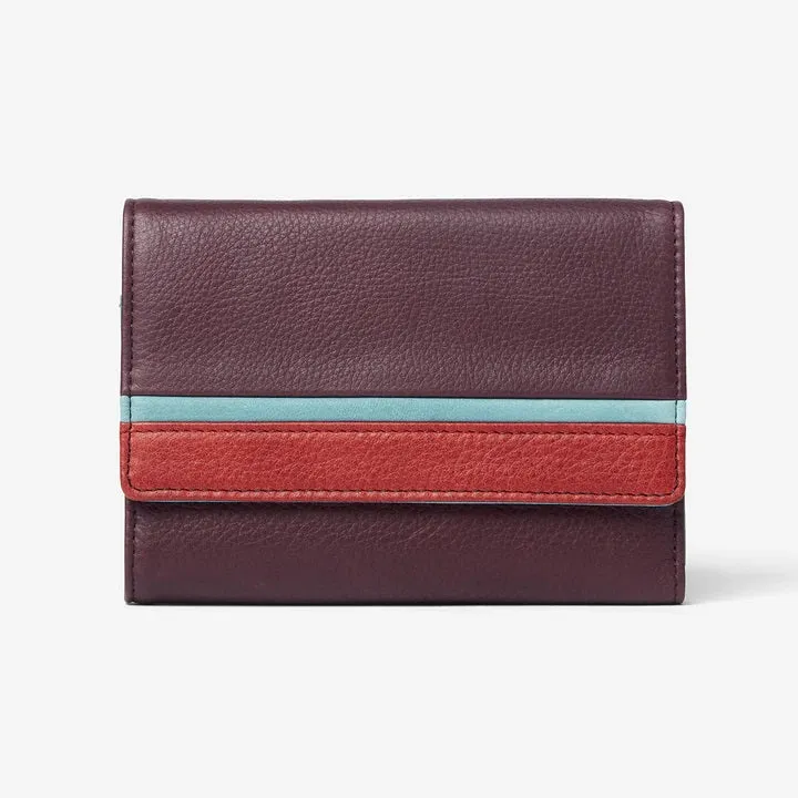 Osgoode Marley RFID 5" Leather Flap Wallet 1404