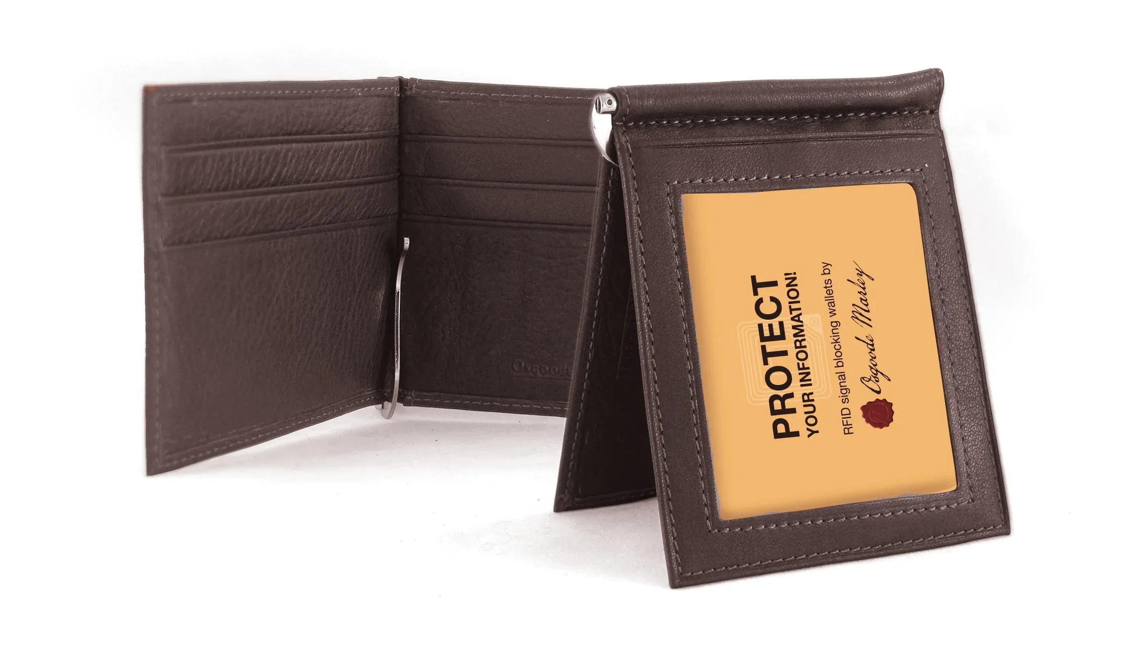 Osgoode Marley RFID Money Clip Wallet 1221 1317