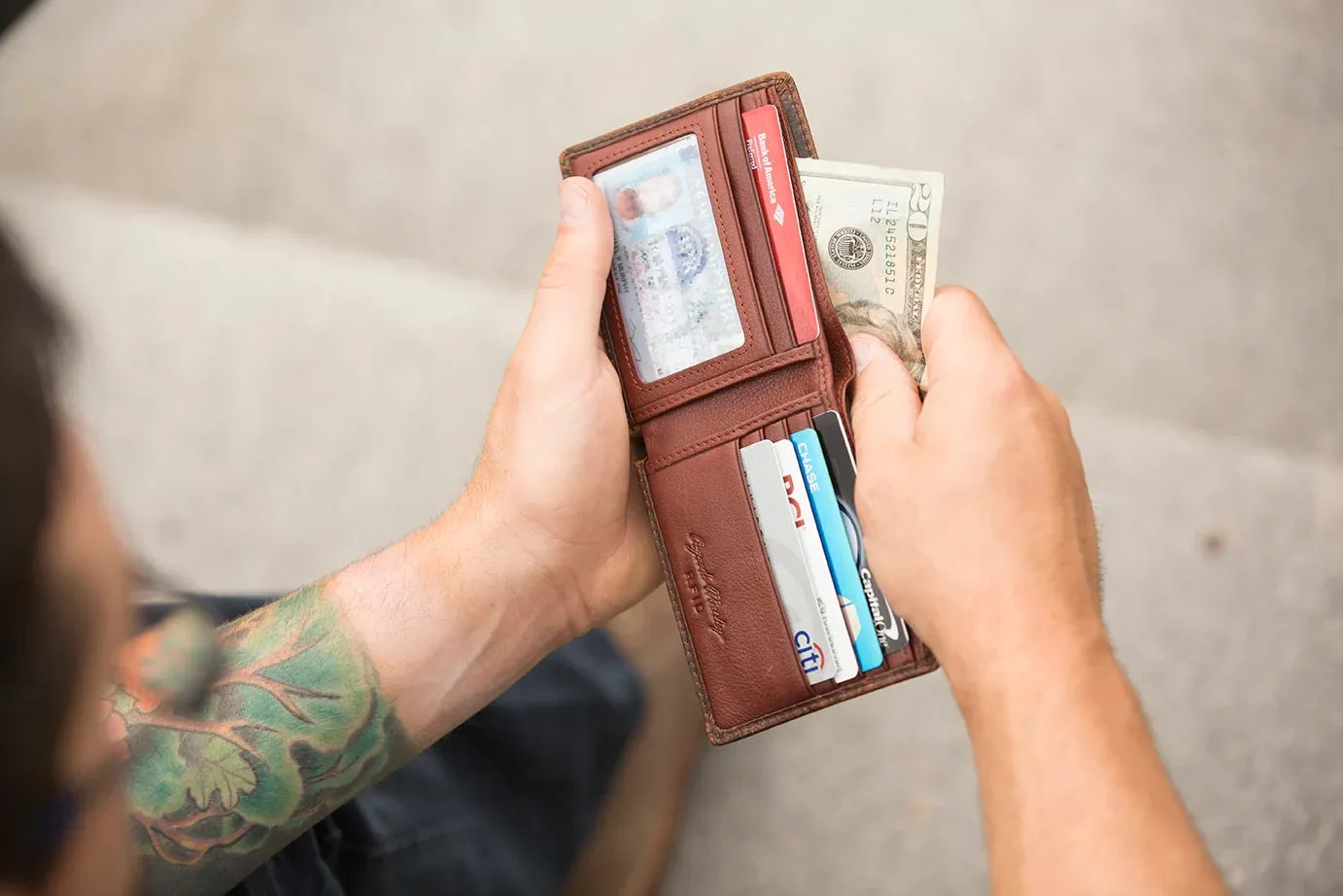 Osgoode Marley RFID Thin Fold Wallet 1231