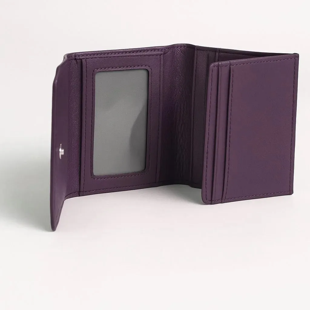 Osgoode Marley RFID Trifold Leather Mini Wallet 1254