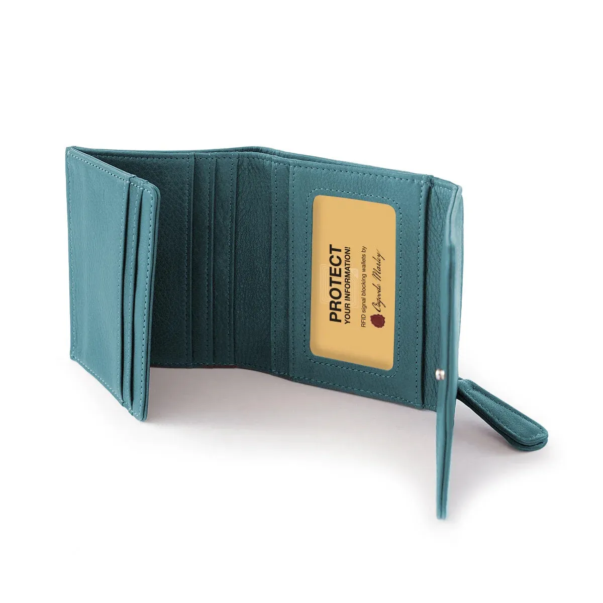 Osgoode Marley RFID Trifold Leather Mini Wallet 1254
