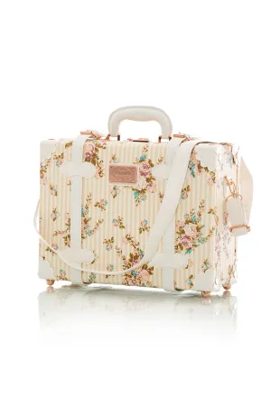SarahFace Briefcase - Beige Floral's