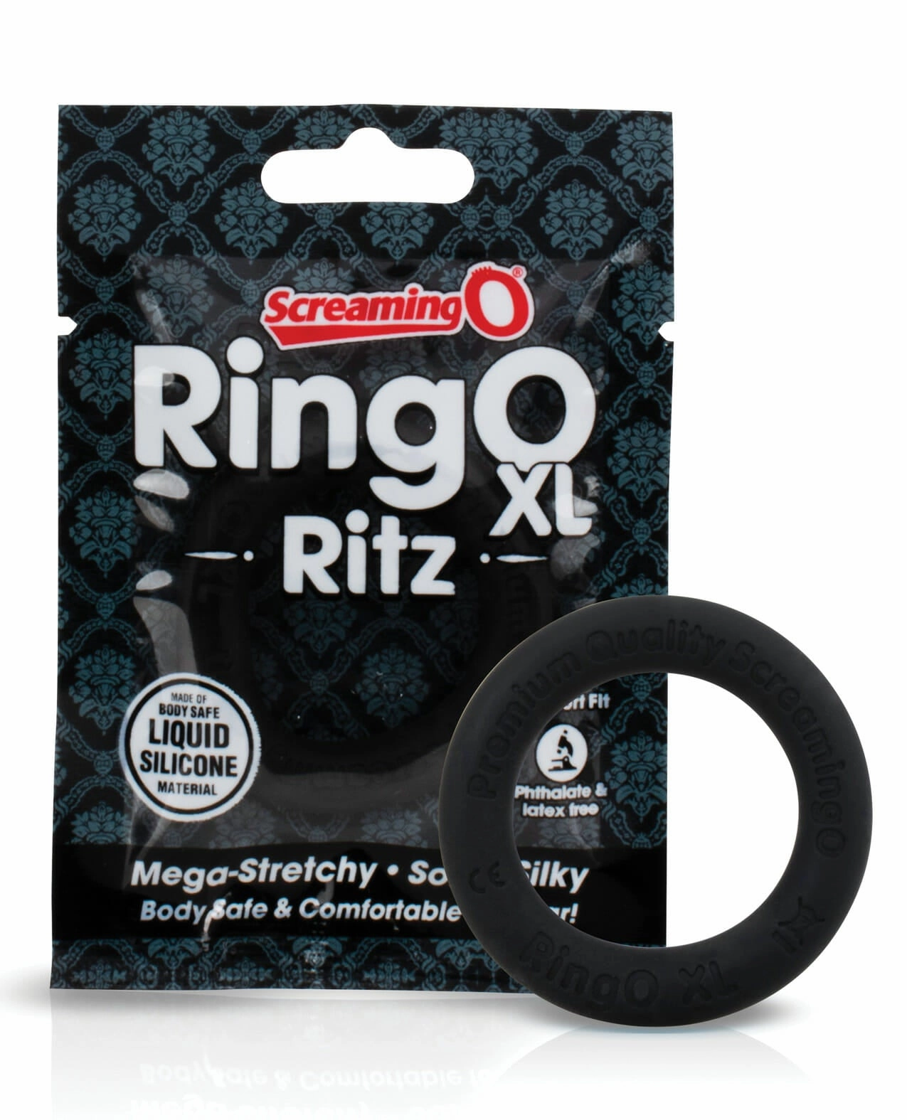 Screaming O Ring O Ritz XL Cock Ring - Black