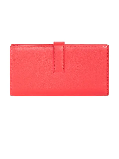 Scully Ladies leather tab clutch wallet